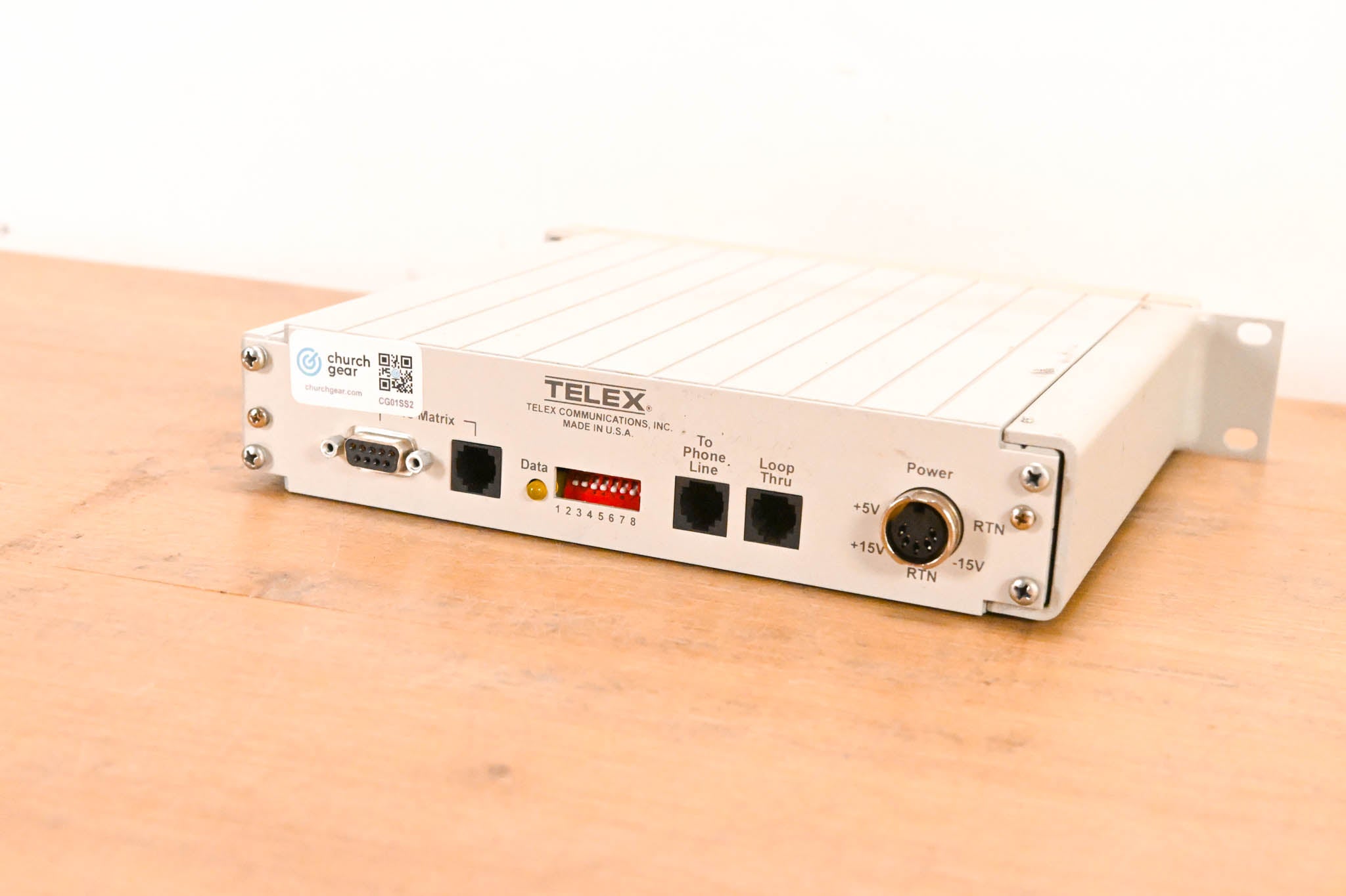RTS TIF-2000 Single-Line Digital Telephone Interface (NO POWER SUPPLY)