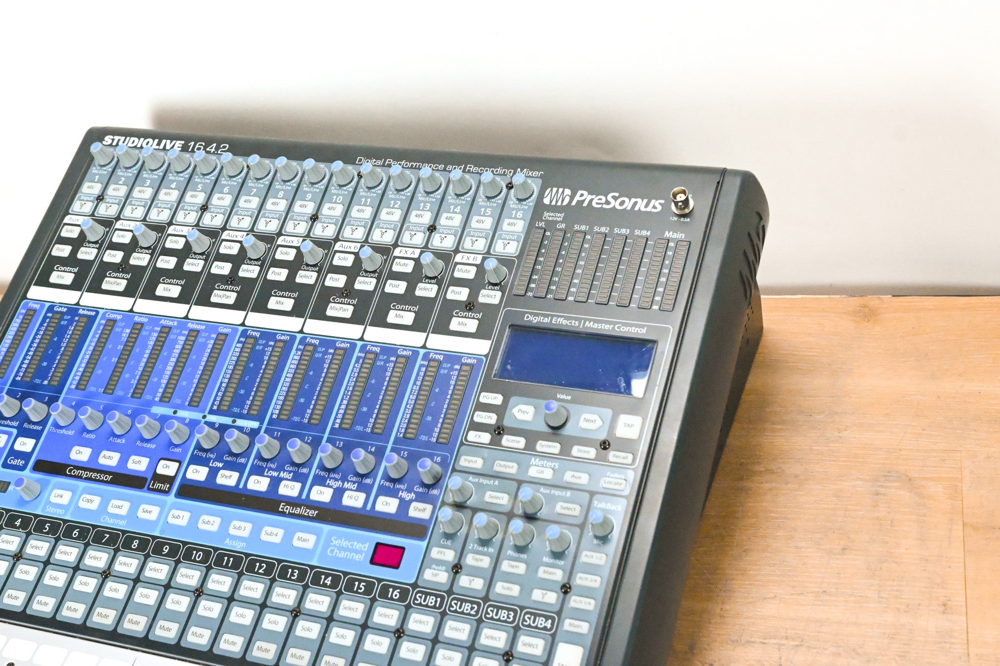 PreSonus StudioLive 16.4.2 16-Channel Digital Audio Mixer