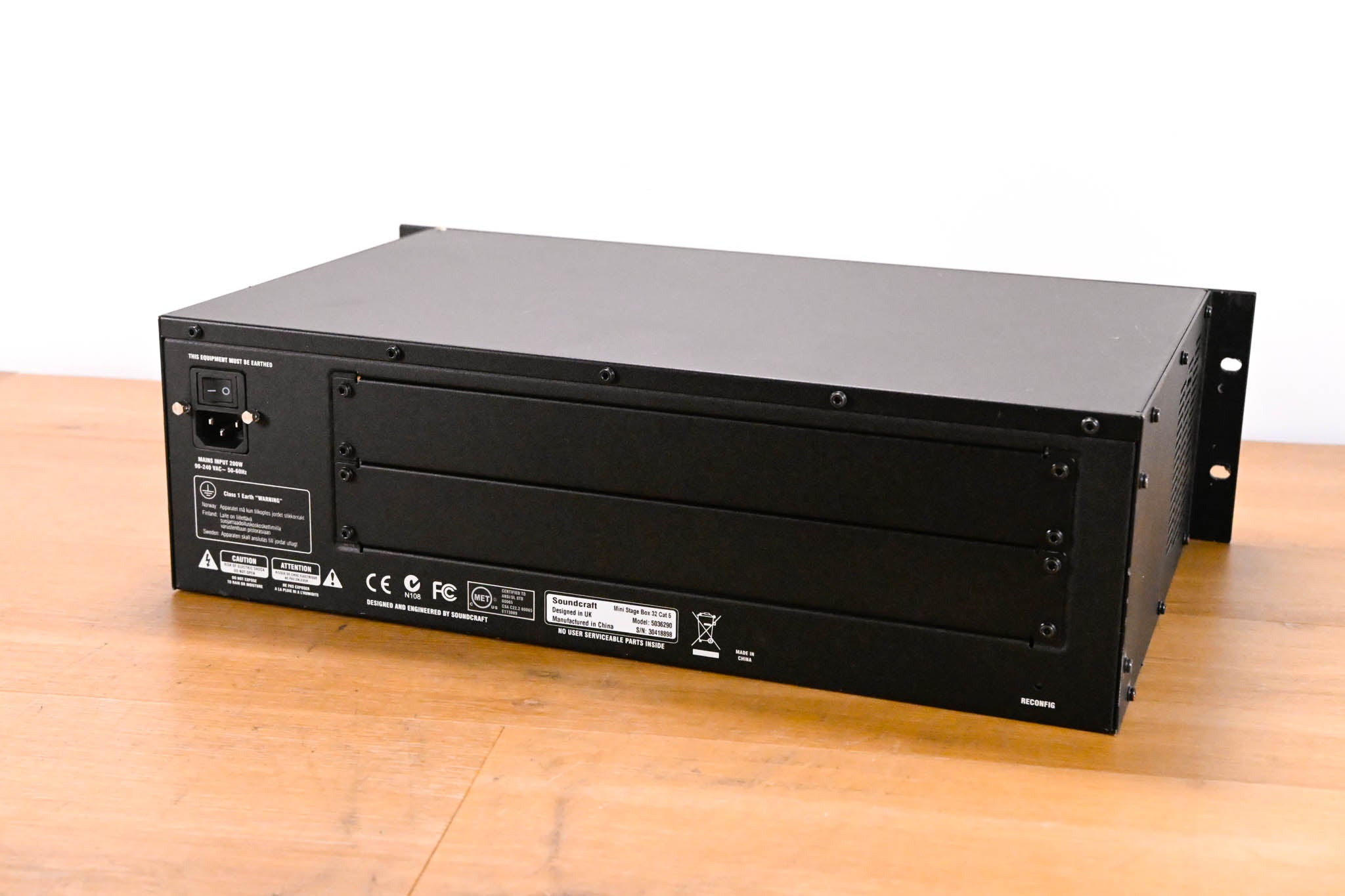 Soundcraft Mini Stagebox 32 Cat 5 32-Ch. Digital Stagebox with MADI Card
