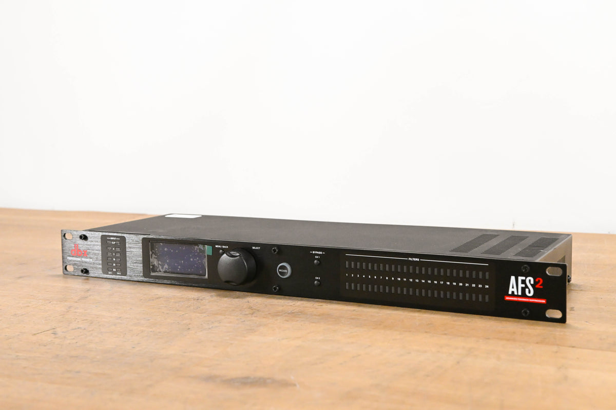 dbx AFS2-V Dual Channel Advanced Feedback Suppression Processor