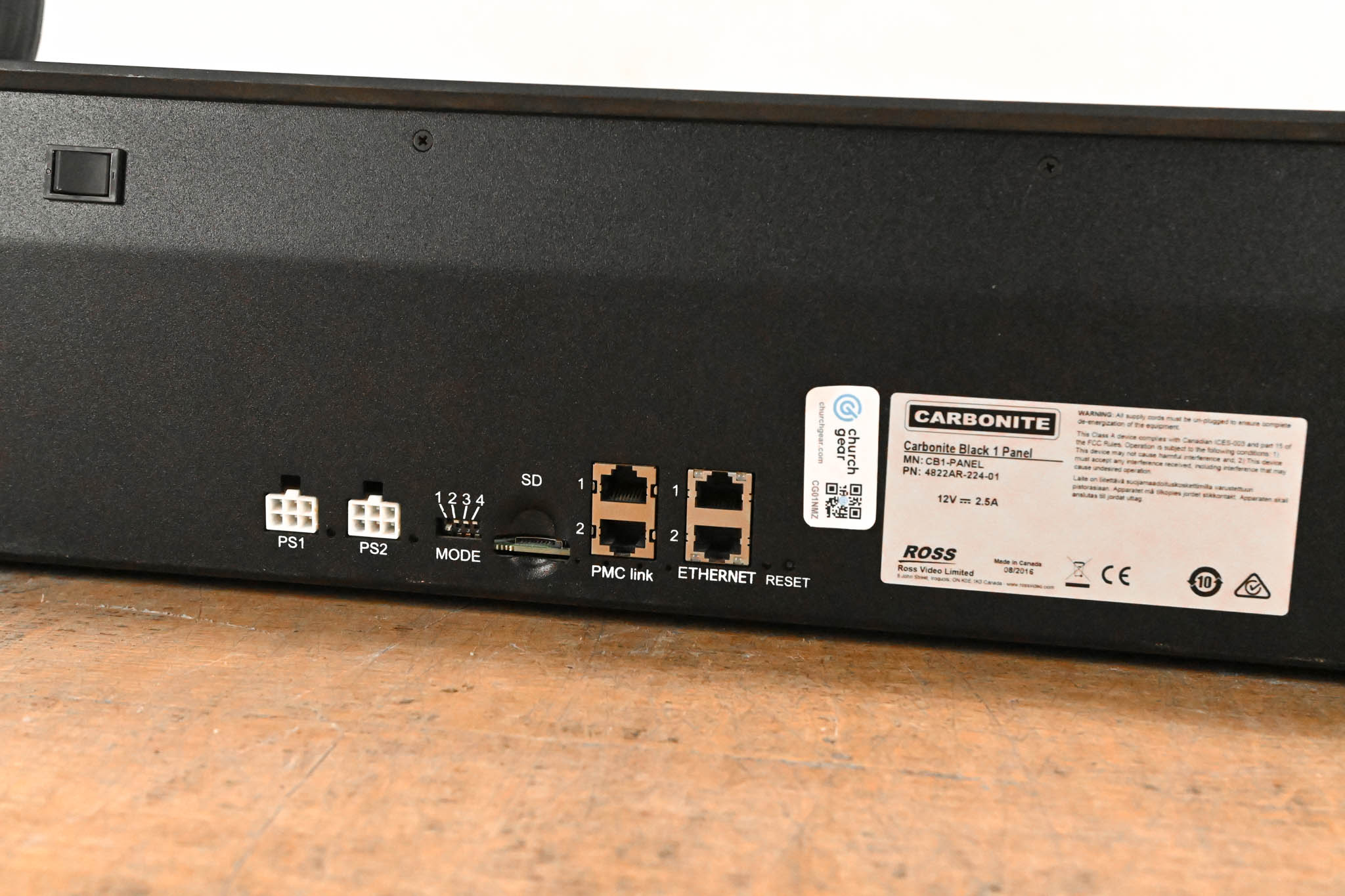 Ross Carbonite Black 1 Panel