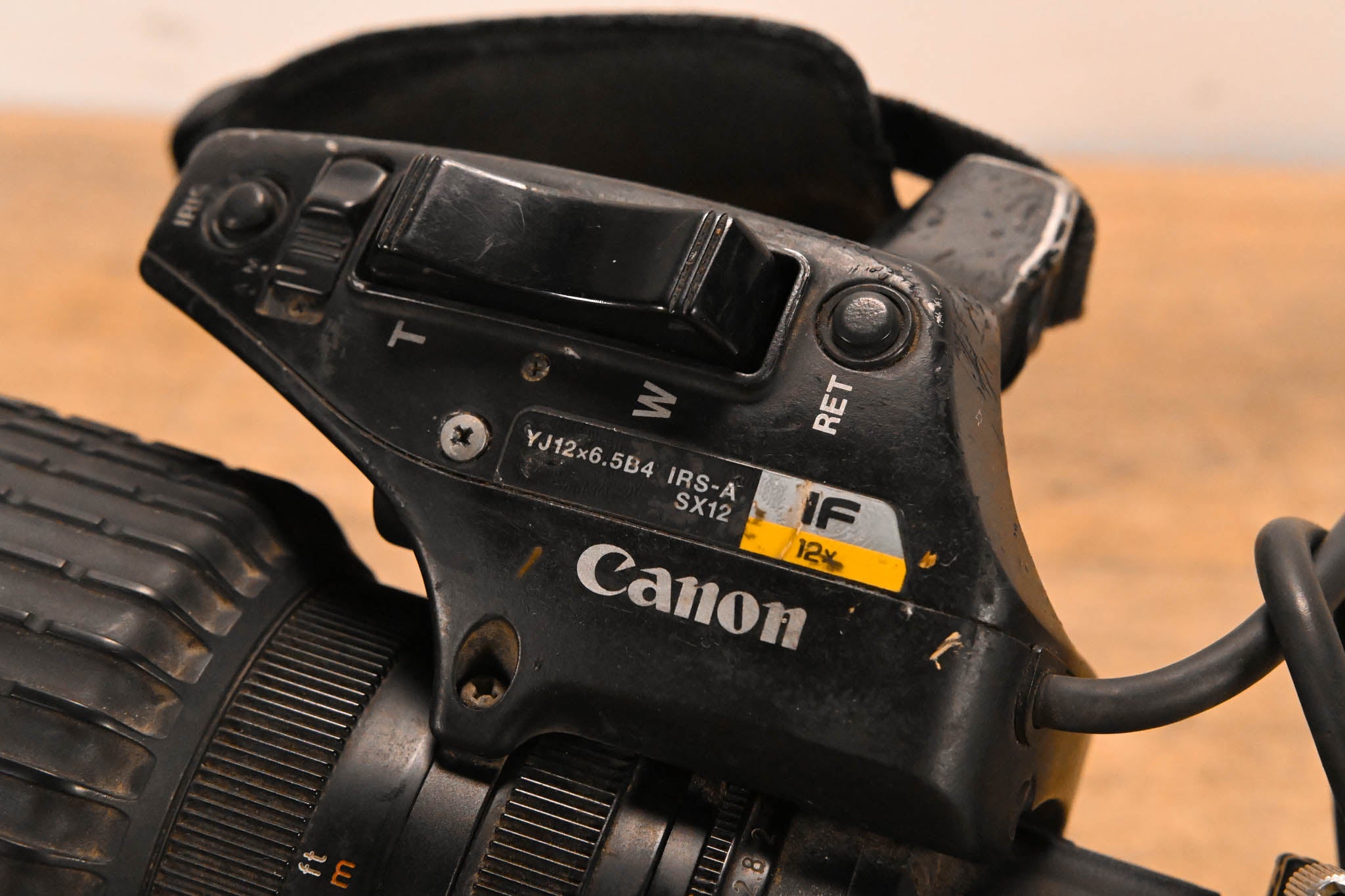 Canon YJ12x6.5B4 IRS-A SX12 Broadcast Zoom Lens