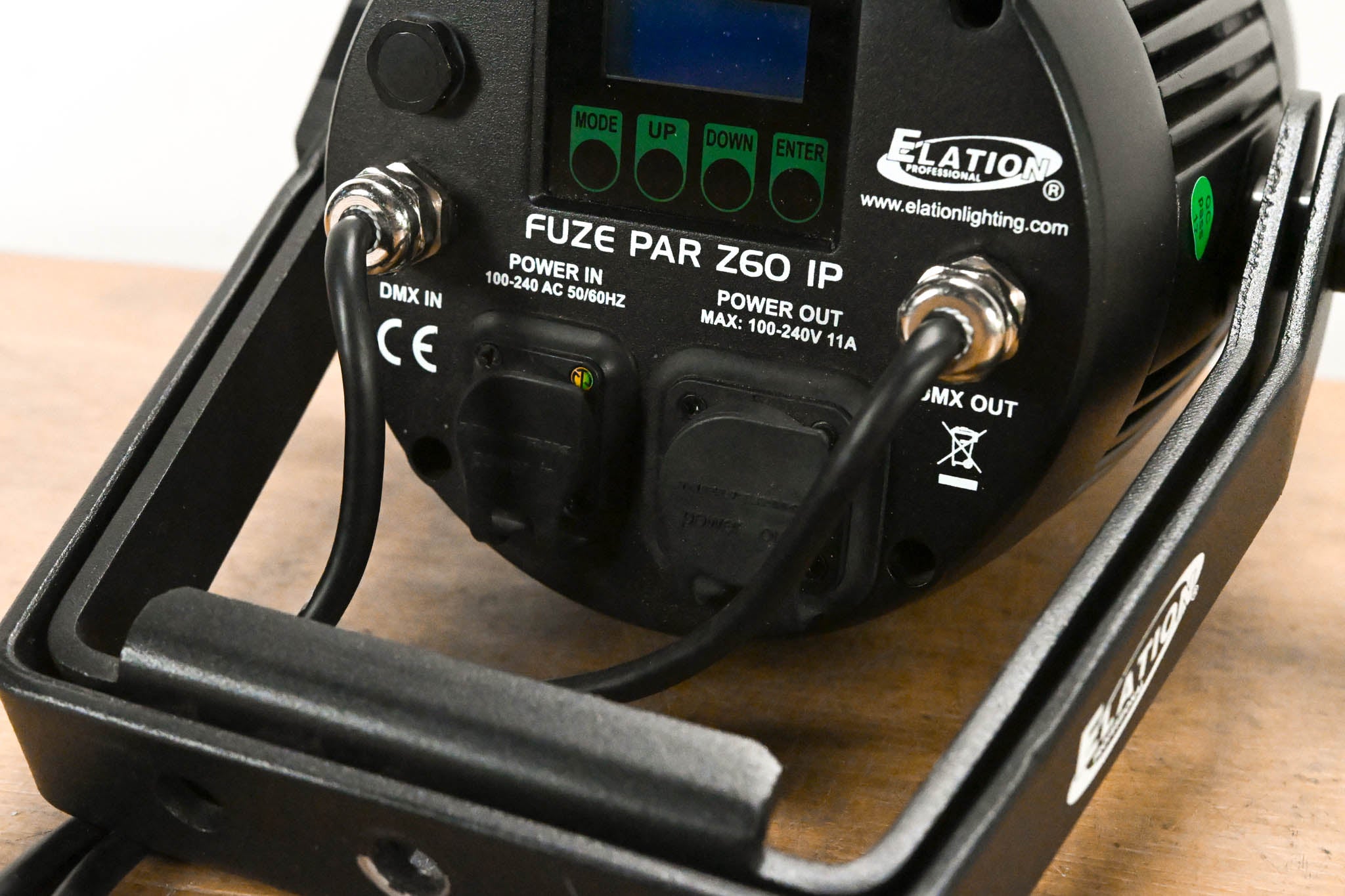 Elation FUZE PAR Z60 IP 60W RGBW LED Par with Zoom (NO POWER CABLE)