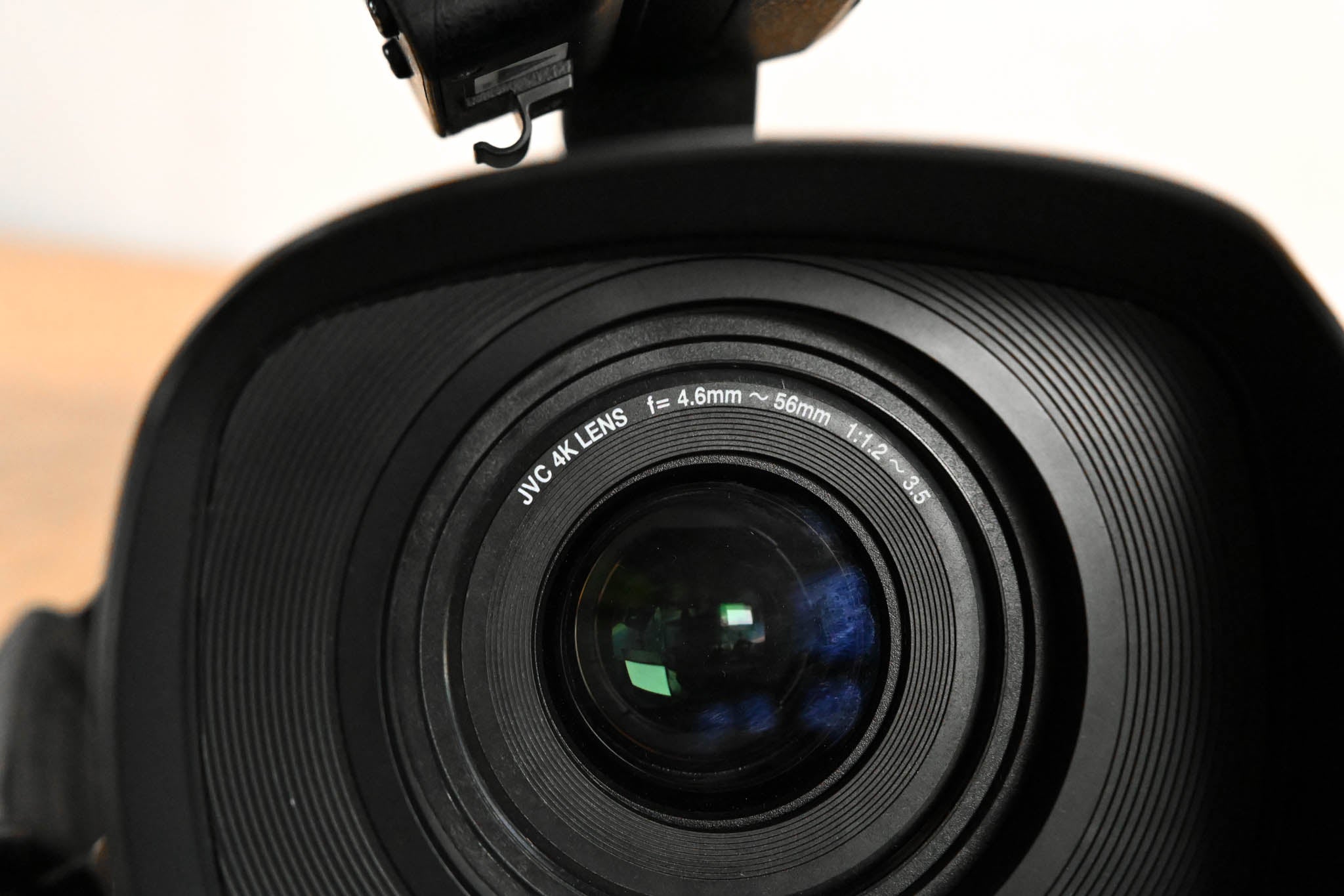 JVC GY-HM200U 4KCAM Compact Handheld Streaming Camcorder