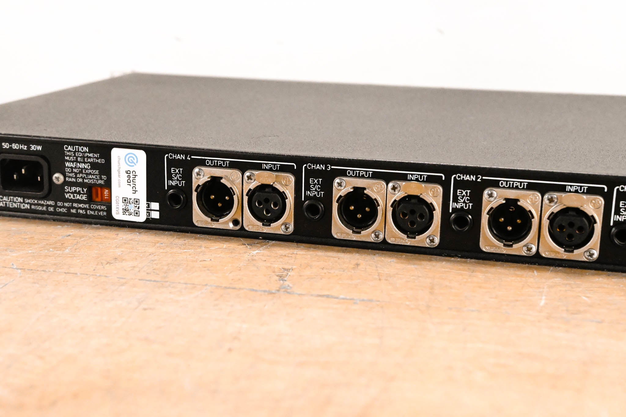 Klark Teknik DN504 Quad Compressor Limiter