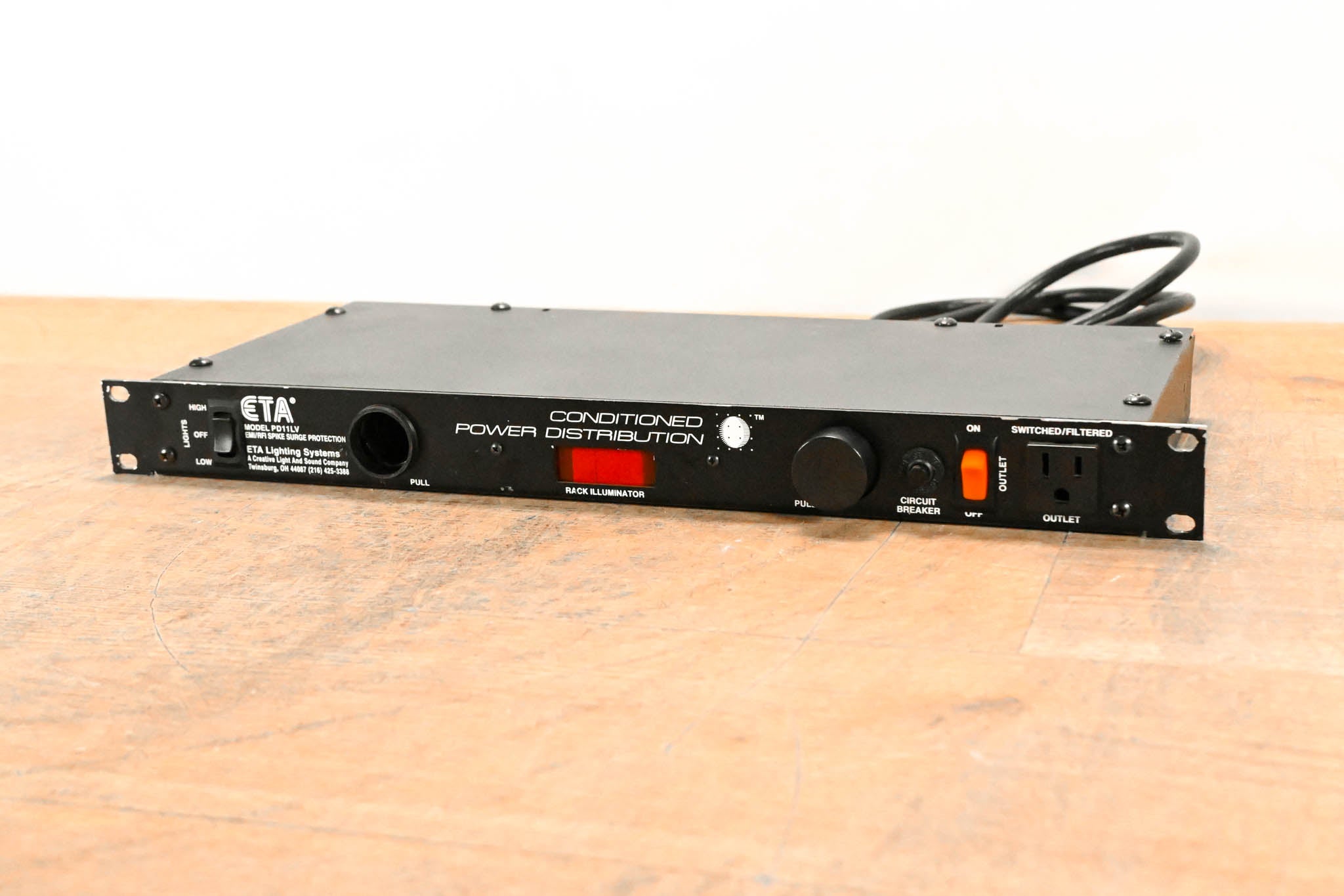 ETA Systems PD11LV Conditioned Power Distributor CG01MYF