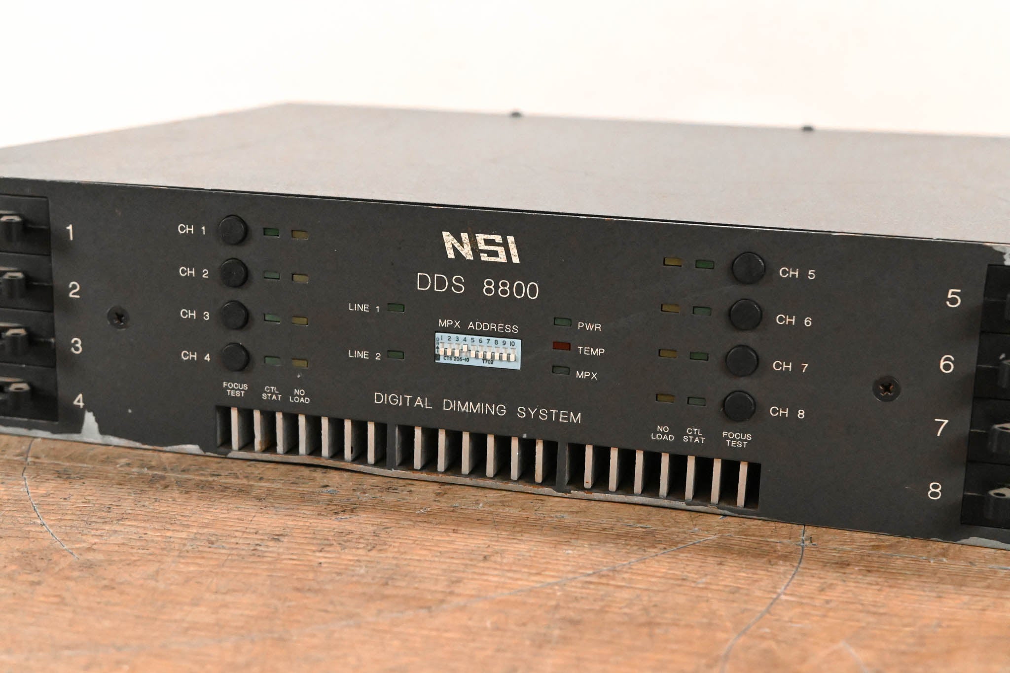 NSI DDS 8800 8-Channel Digital Dimming System