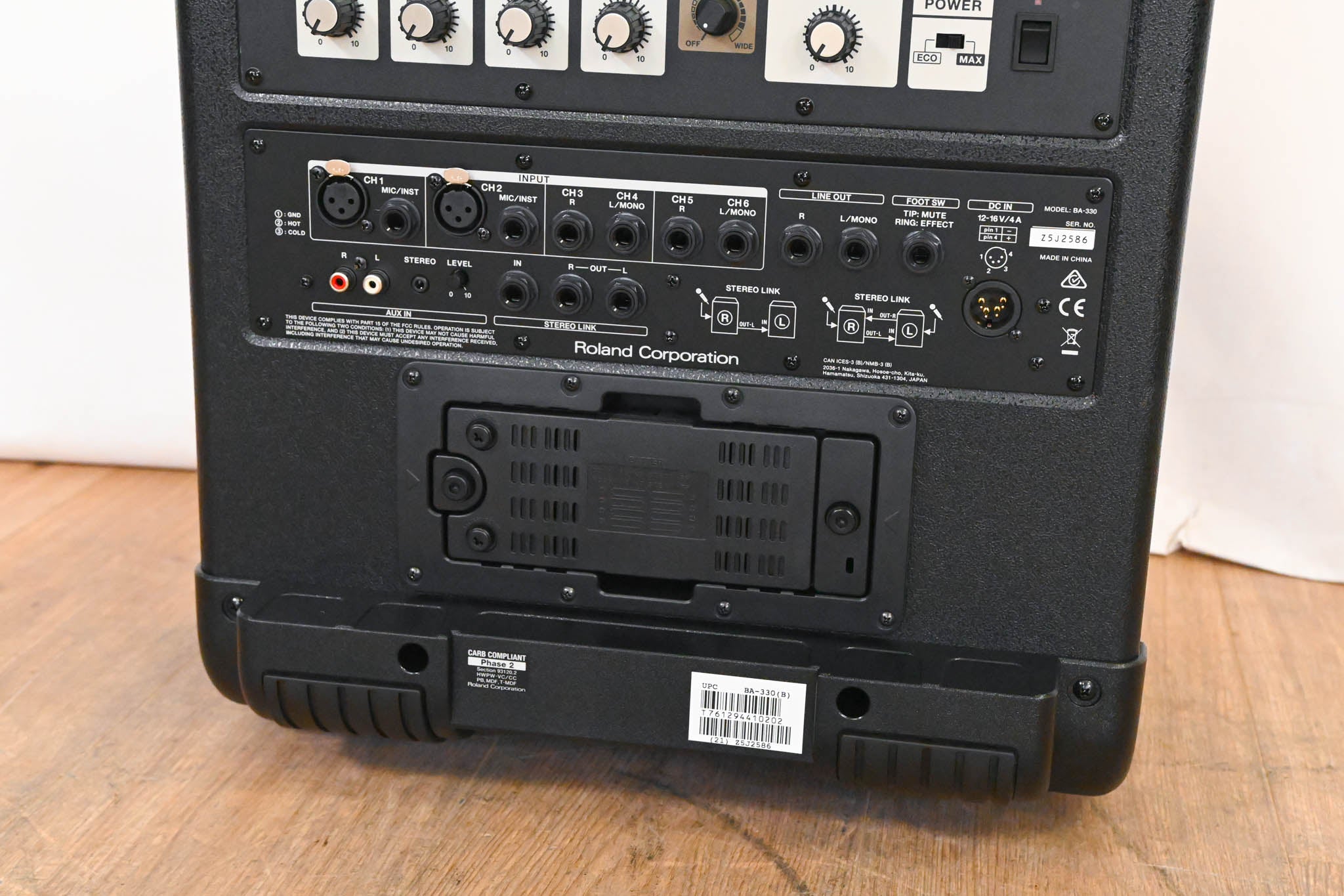 Roland BA-330 Portable Stereo PA System