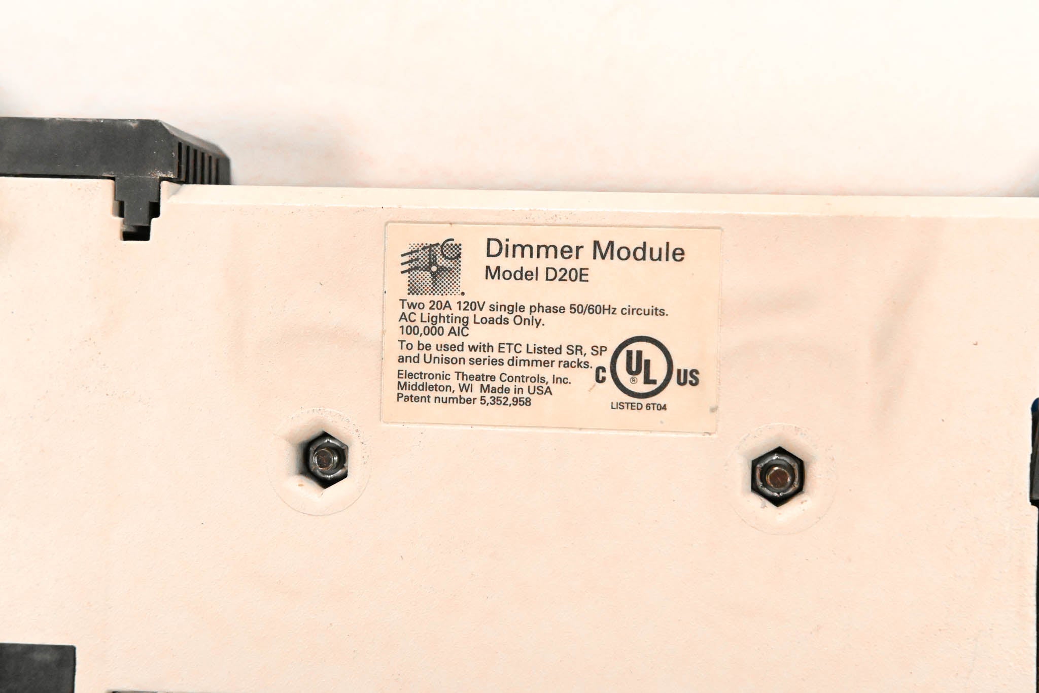 ETC D20E Dual 20A Dimmer Module (Pack of 4)