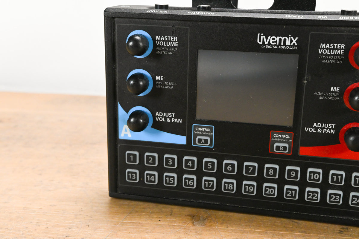 Digital Audio Labs LiveMix CS-DUO Personal Monitor Mixer