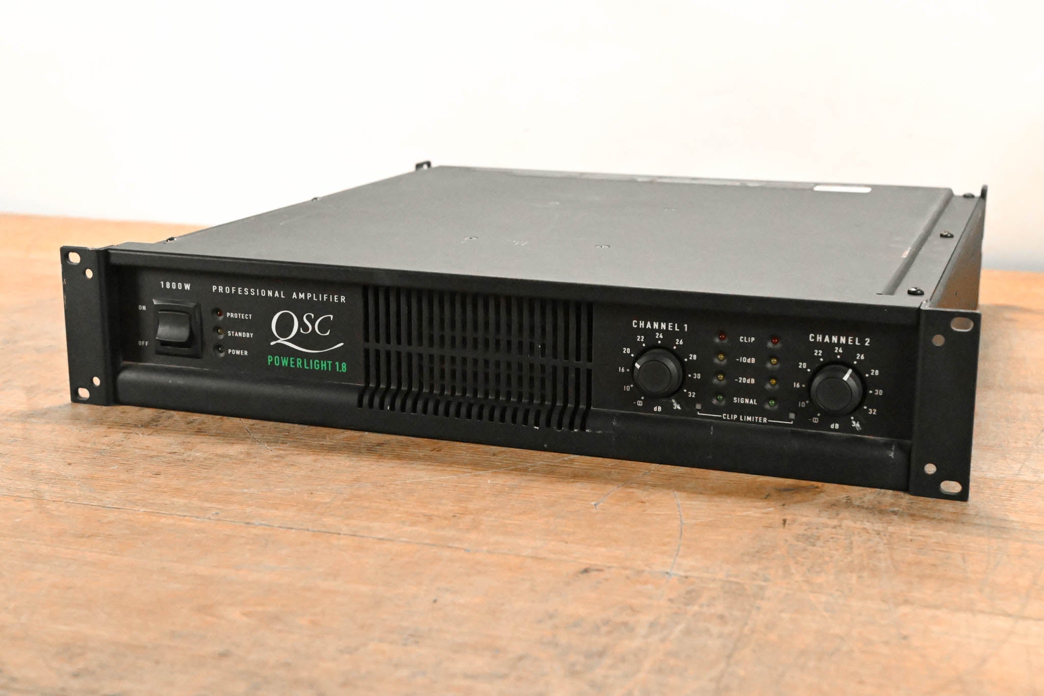 QSC PowerLight 1.8 2-Channel Power Amplifier