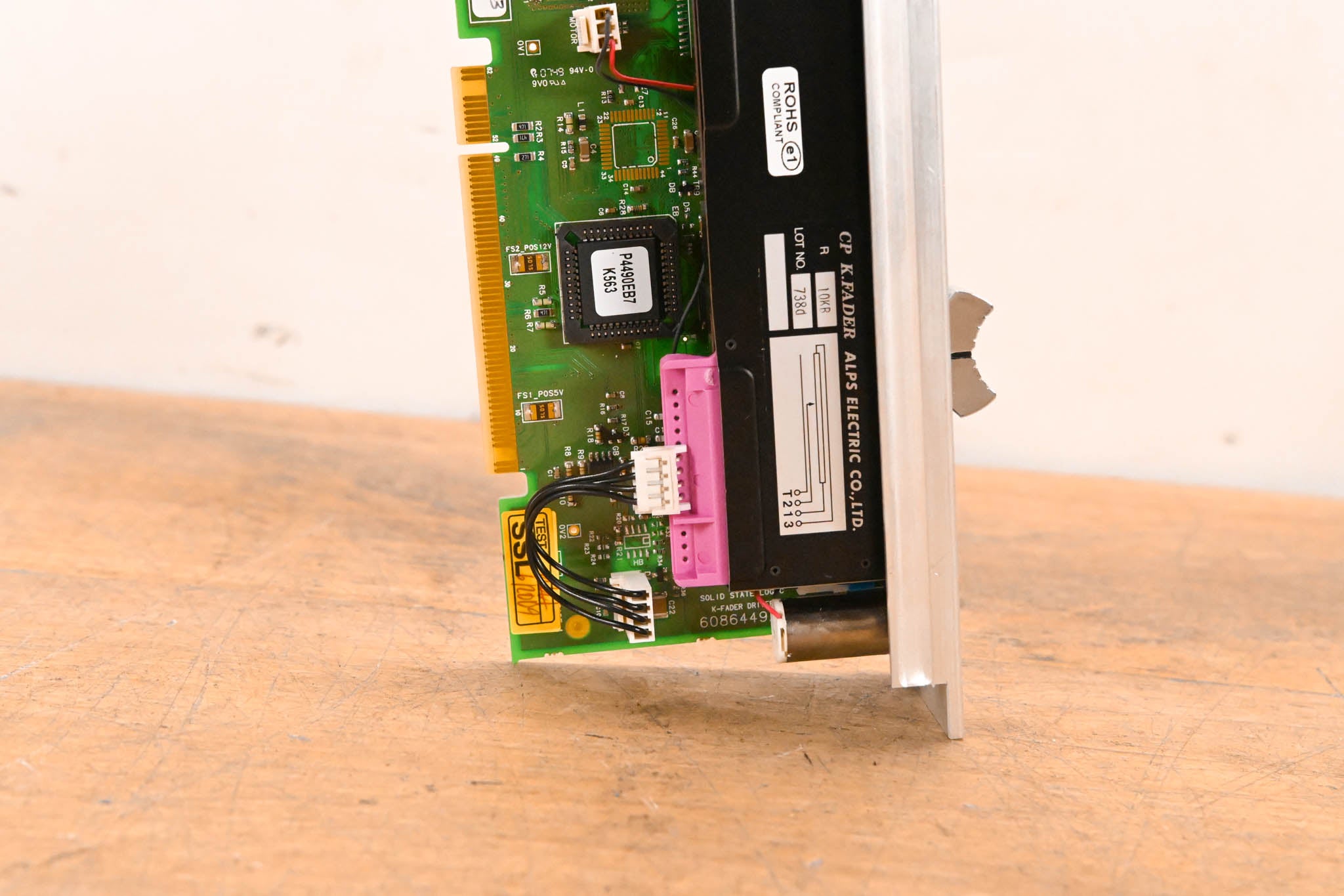 Solid State Logic C300 HD Motorized Fader Module – ALPS K-Fader Assembly