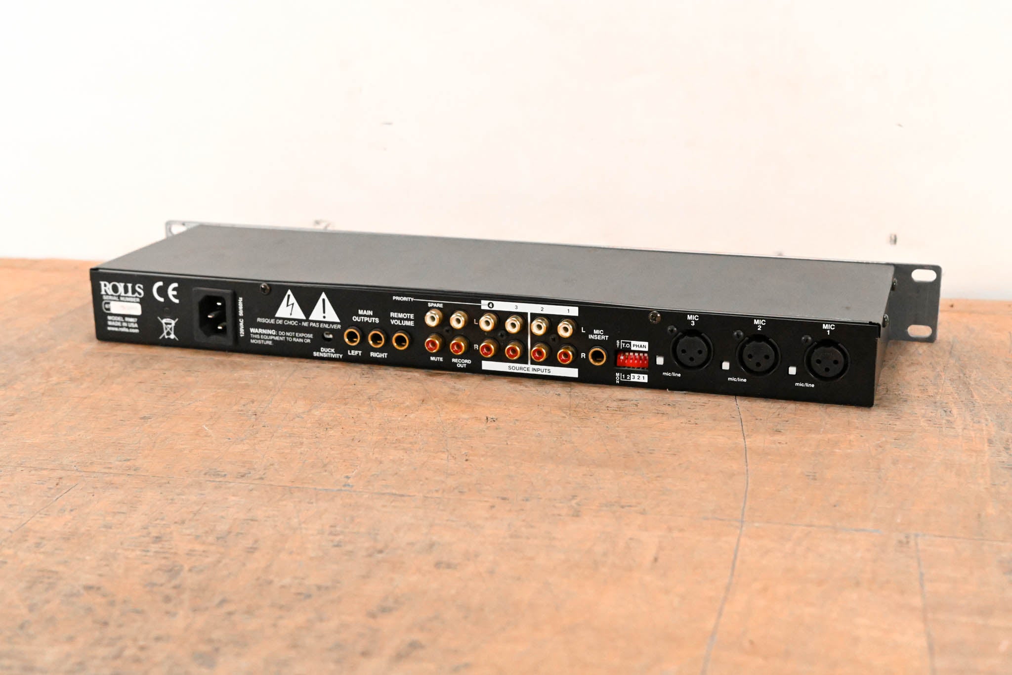 Rolls RM67 Microphone/Source Mixer