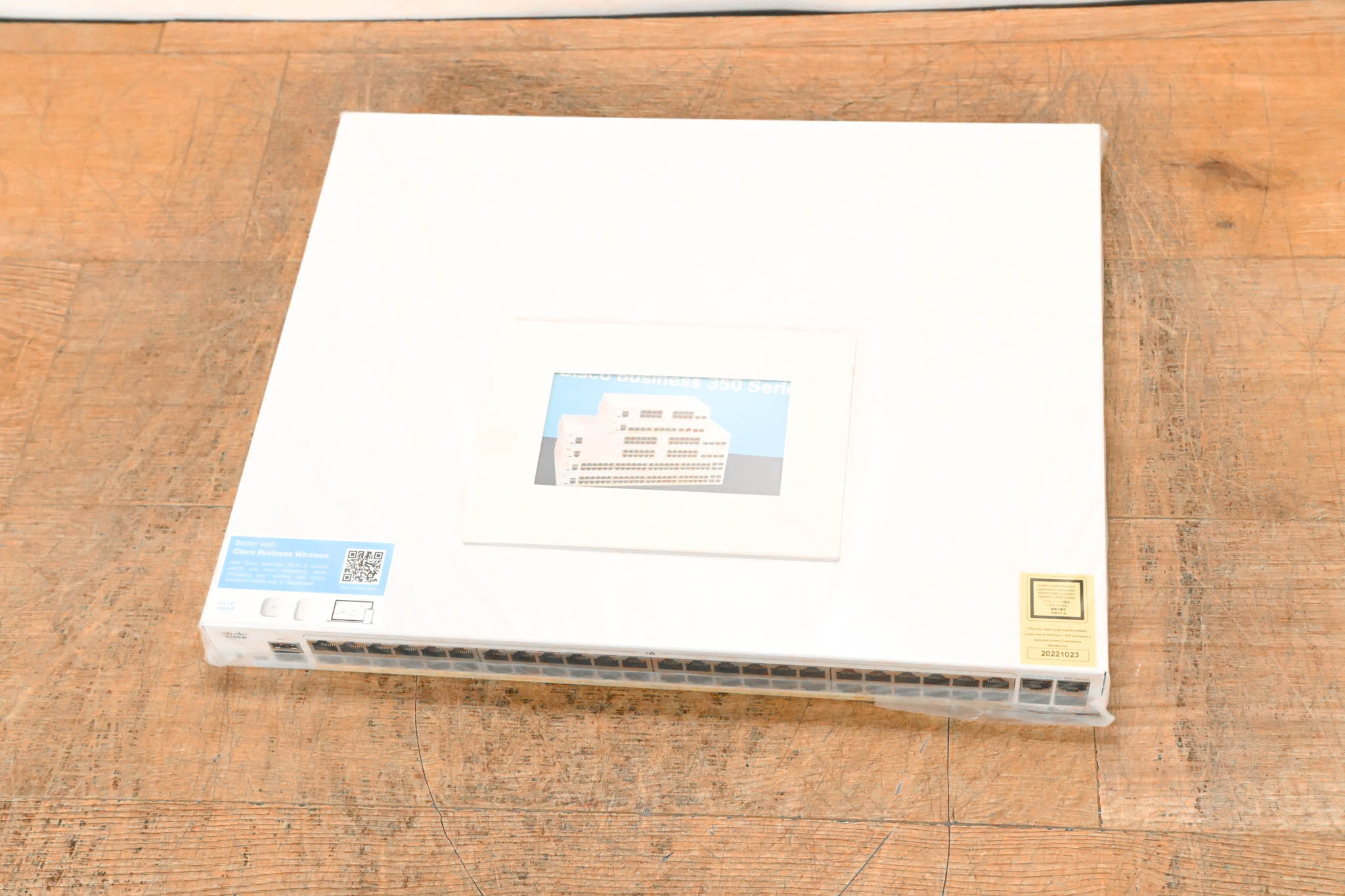 Cisco CBS350-48P-4X 48x Gigabit RJ45 PoE+ & 4x 10G SFP+ Managed Switch