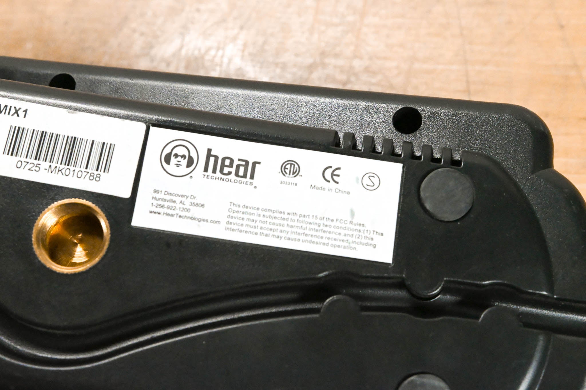 Hear Technologies HB-MIX1 Hear Back Personal Monitor Mixer