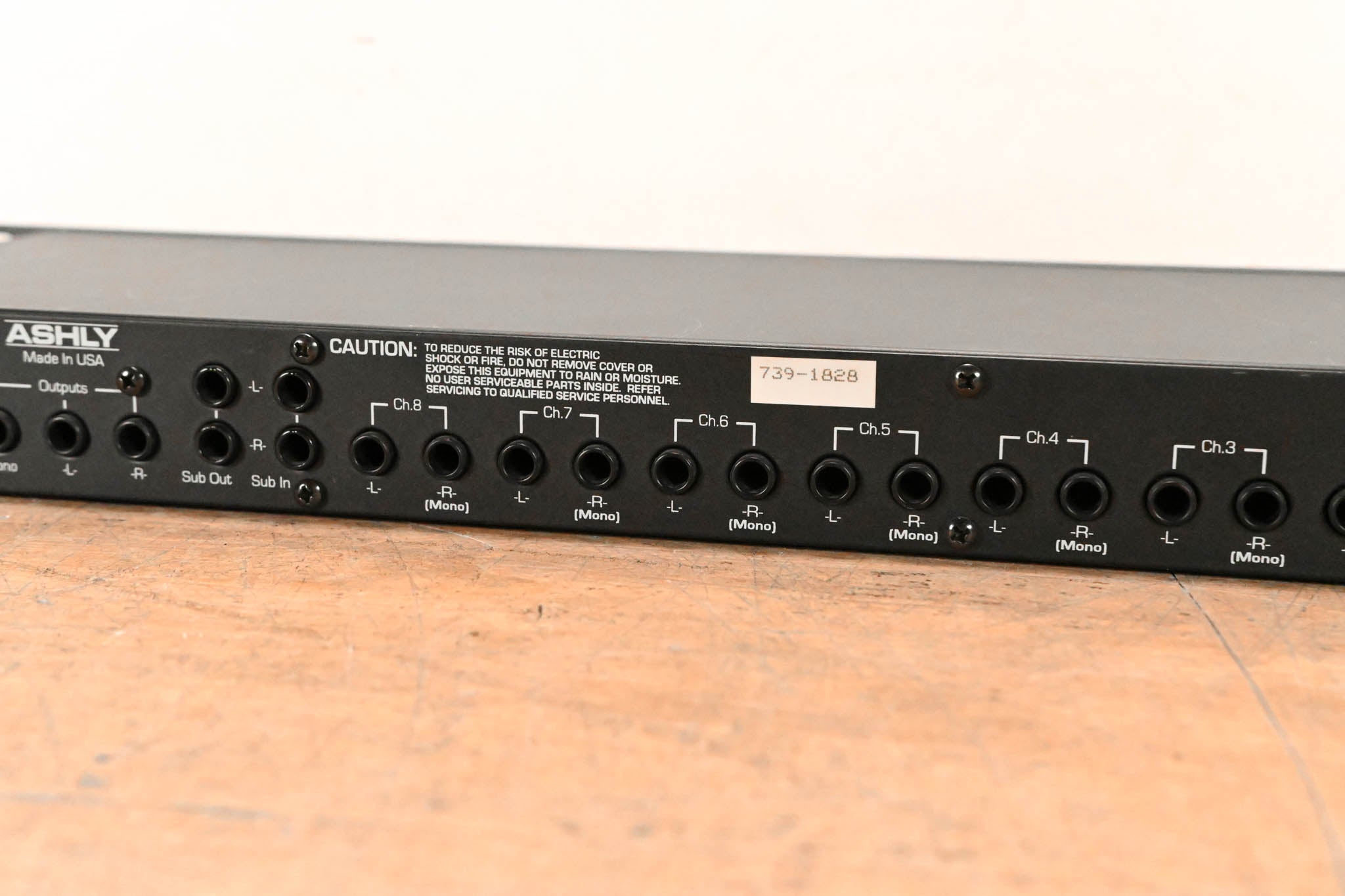 Ashly LX-308B 8-Channel Stereo Line Mixer