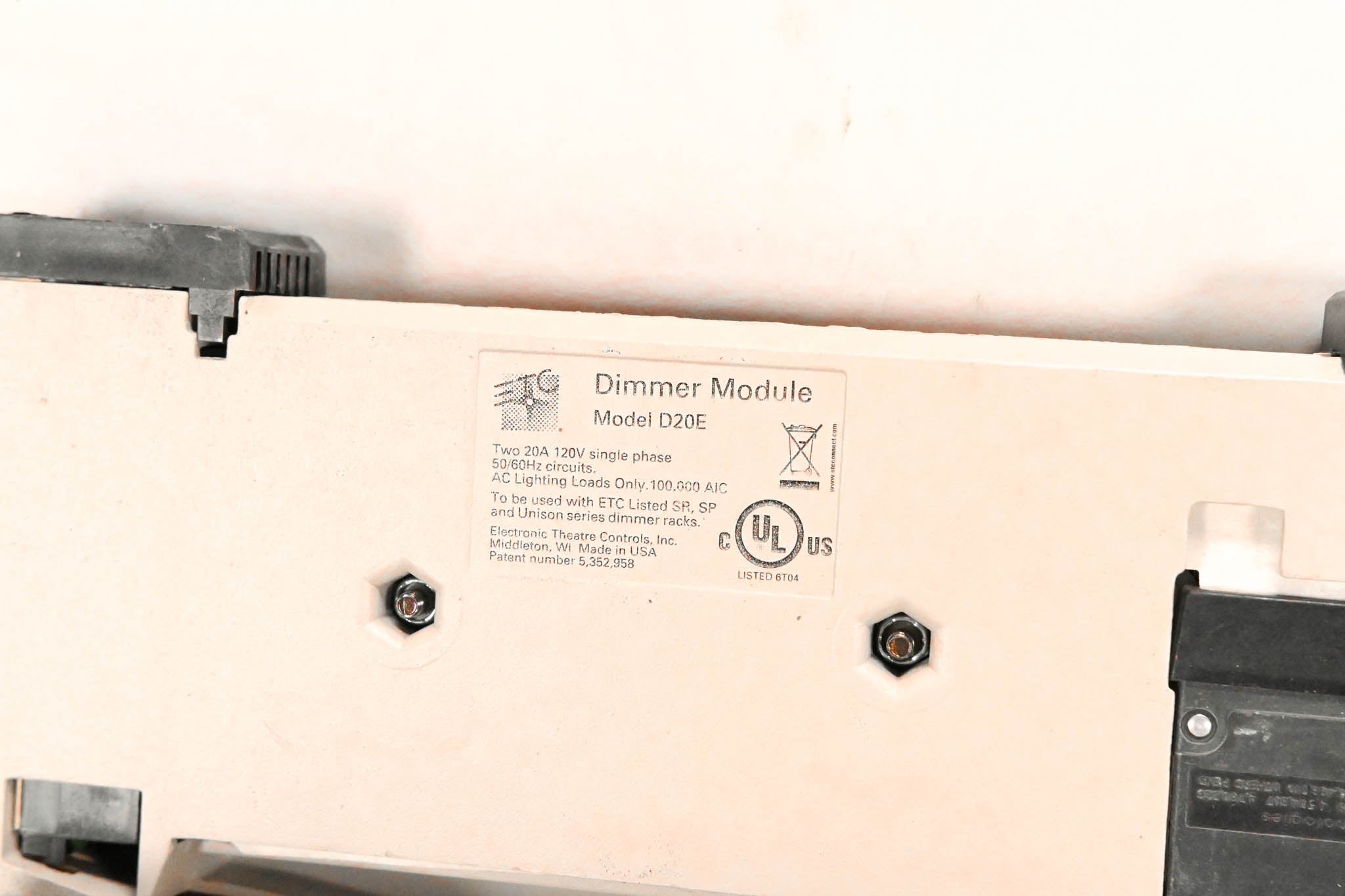 ETC D20E Dual 20A Dimmer Module (Pack of 4)