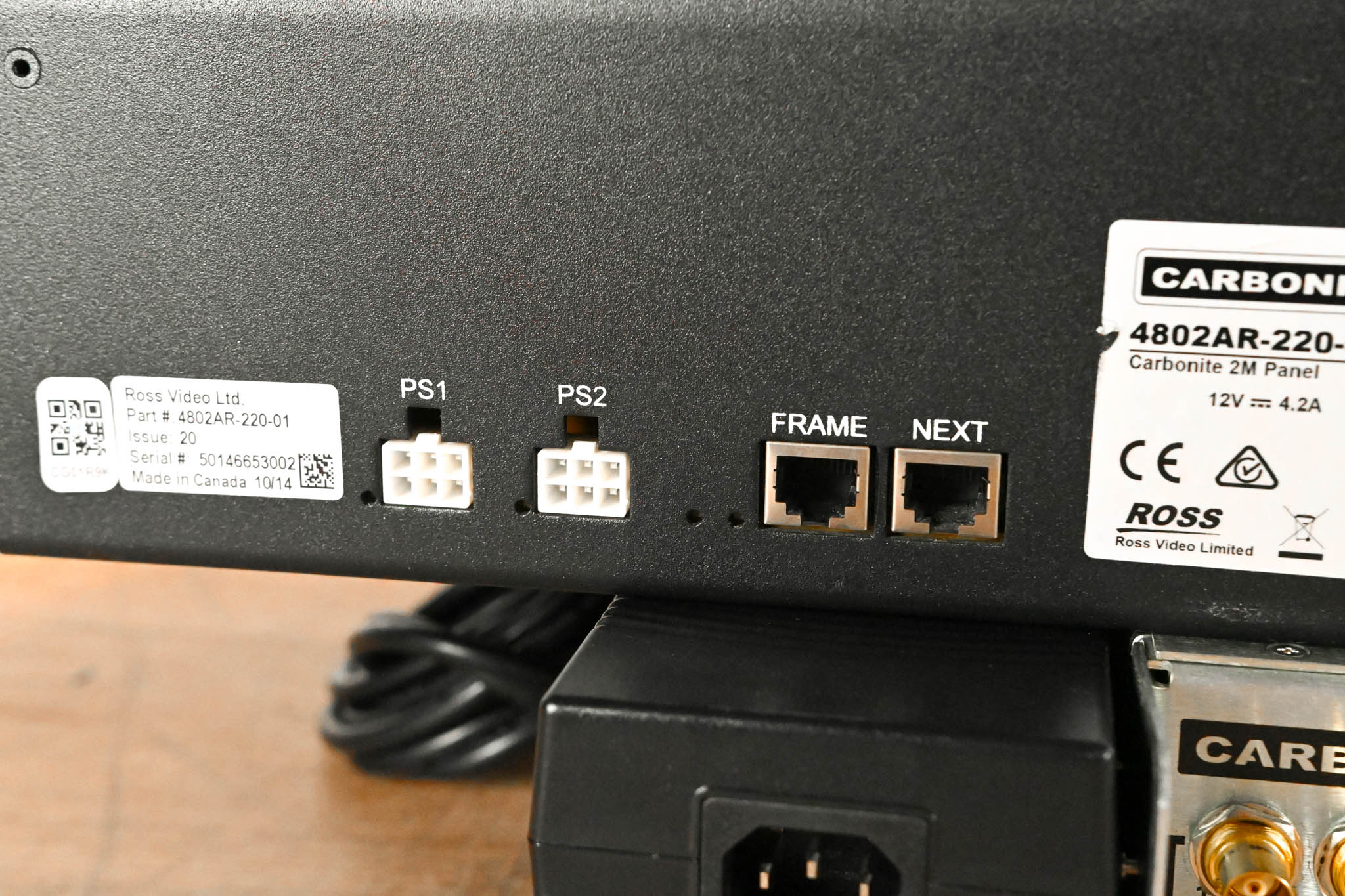 Ross 2 M/E Carbonite Frame Video Switcher with Carbonite 2M Panel