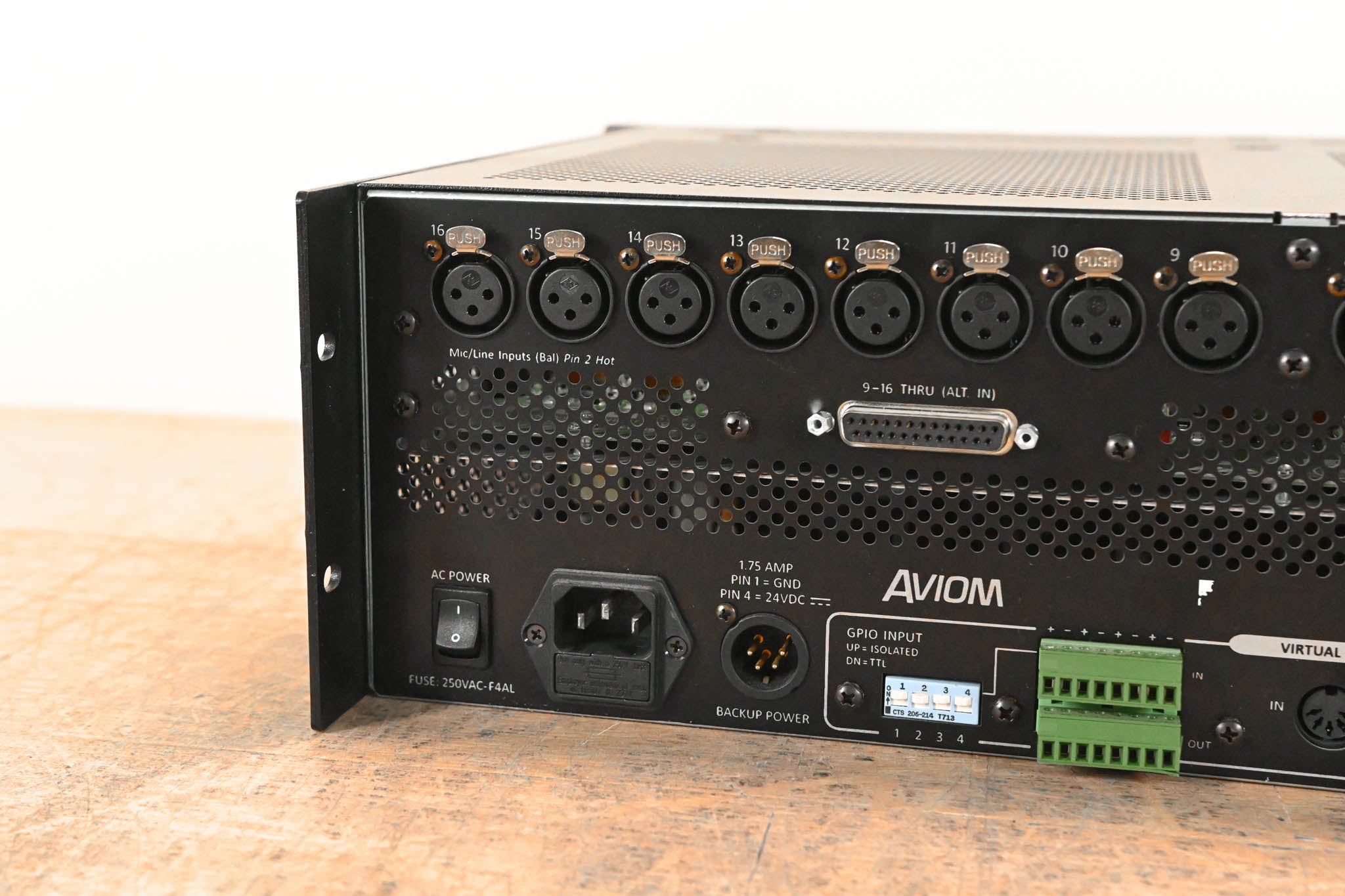 Aviom 6416m 16-Channel Mic Input Module