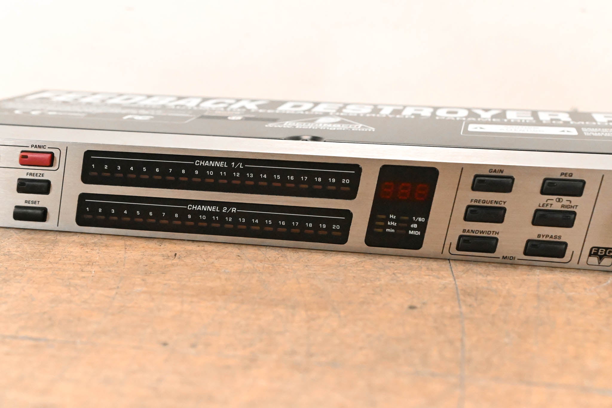 Behringer FBQ2496 Feedback Destroyer PRO Feedback Destroyer