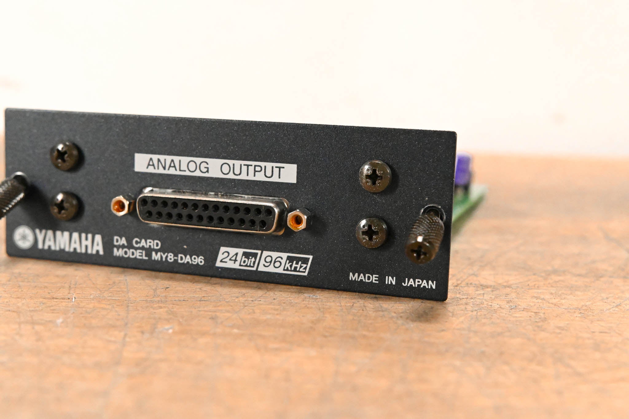 Yamaha MY8-DA96 24-bit, 96kHz 8-Channel Analog Output Card