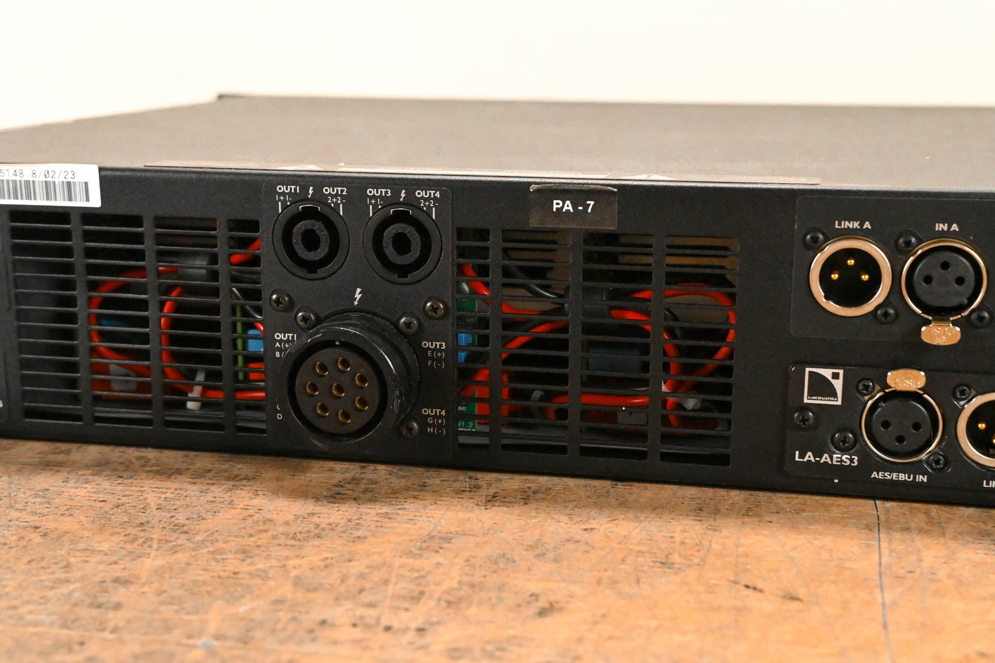 L-Acoustics LA8 US Four-Channel Amplified Controller