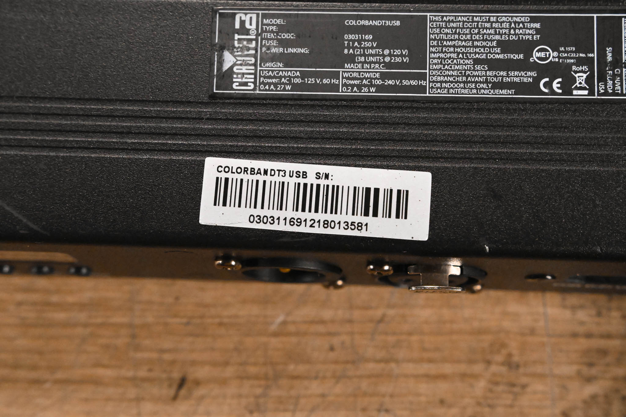 Chauvet COLORband T3USB Linear RGB Wash Light