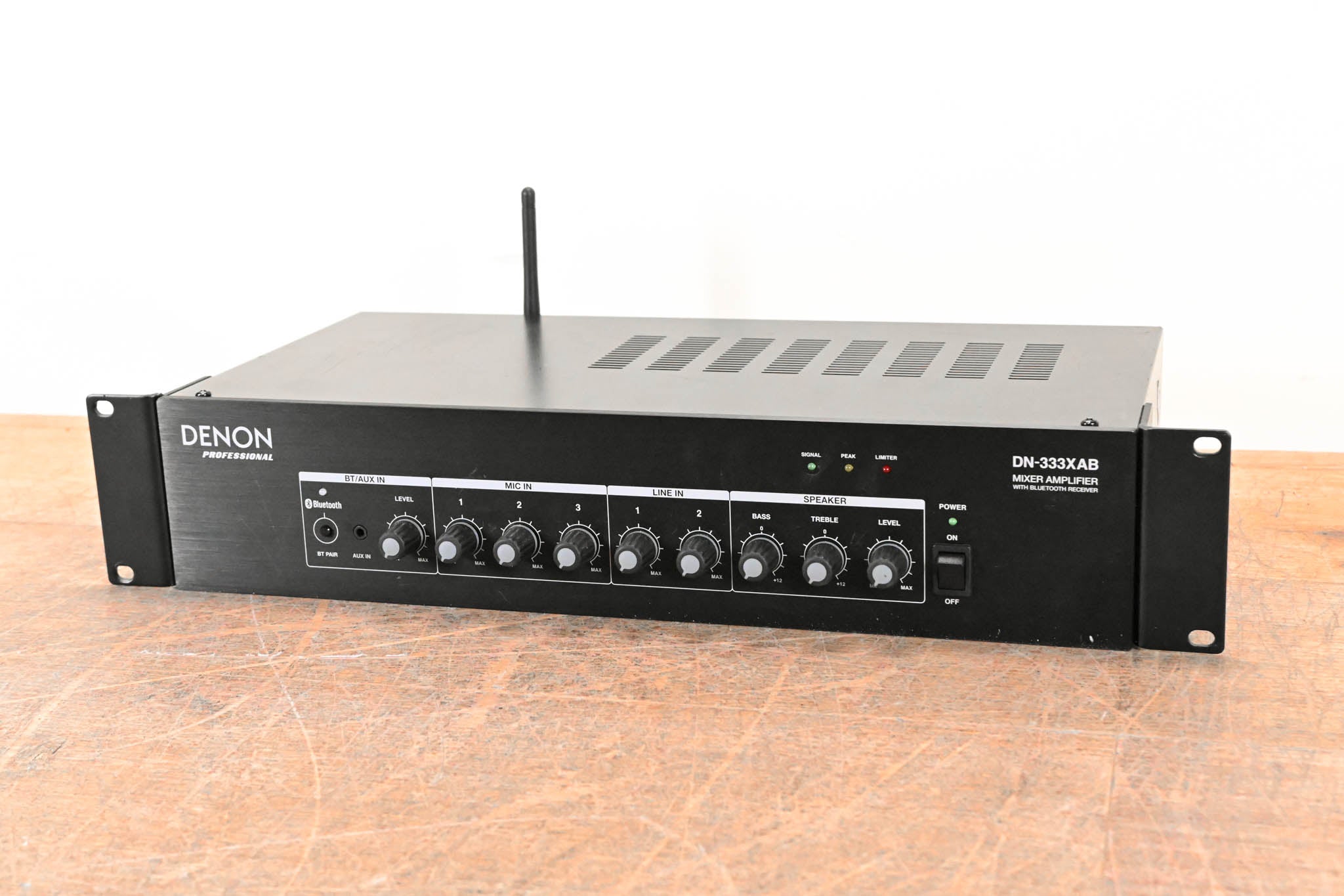 Denon DN-333XAB 6-Channel Line Mixer Amplifier with Bluetooth