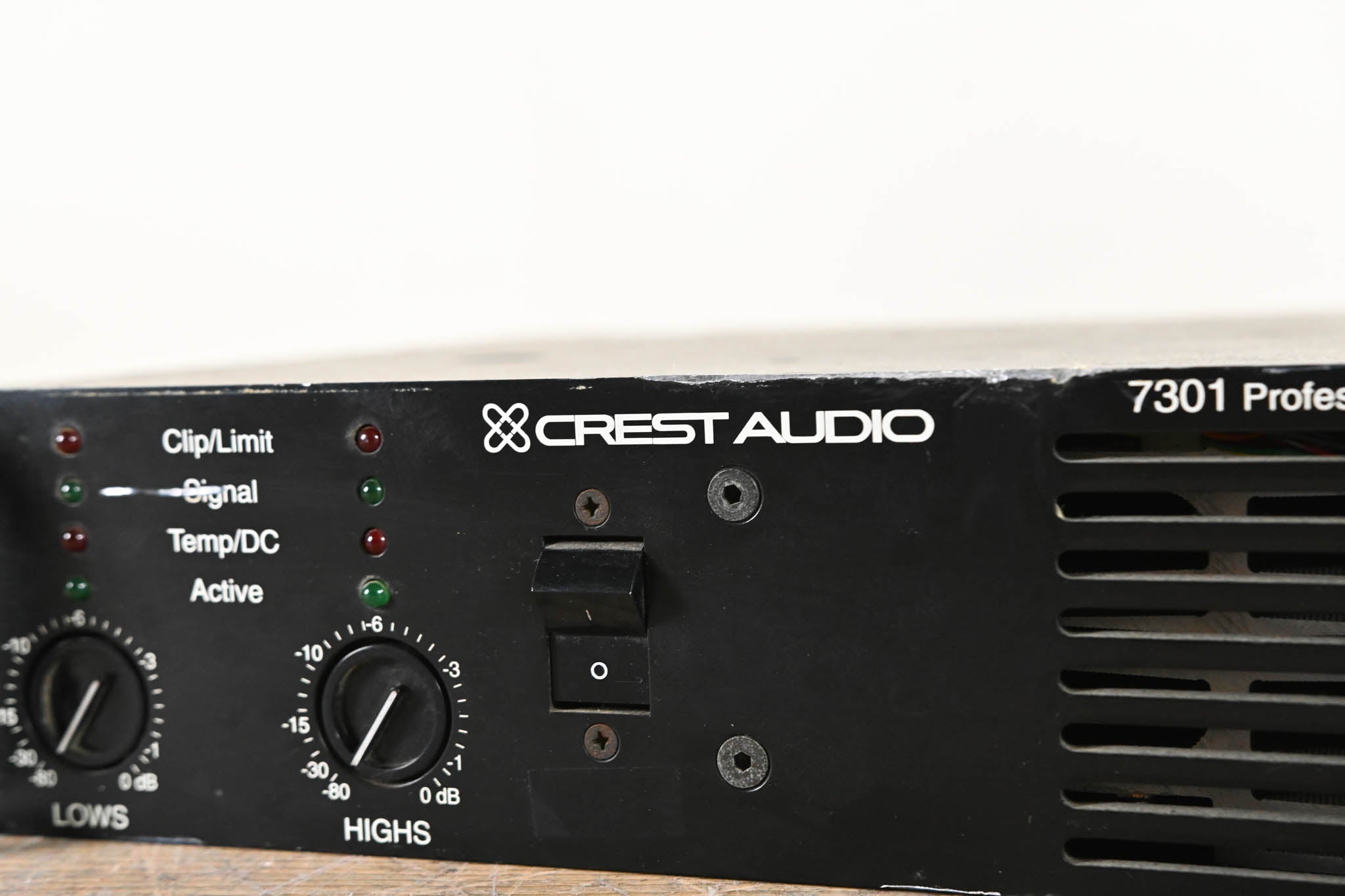 Crest Audio 7301 2-Channel Professional Monitor Amplifier