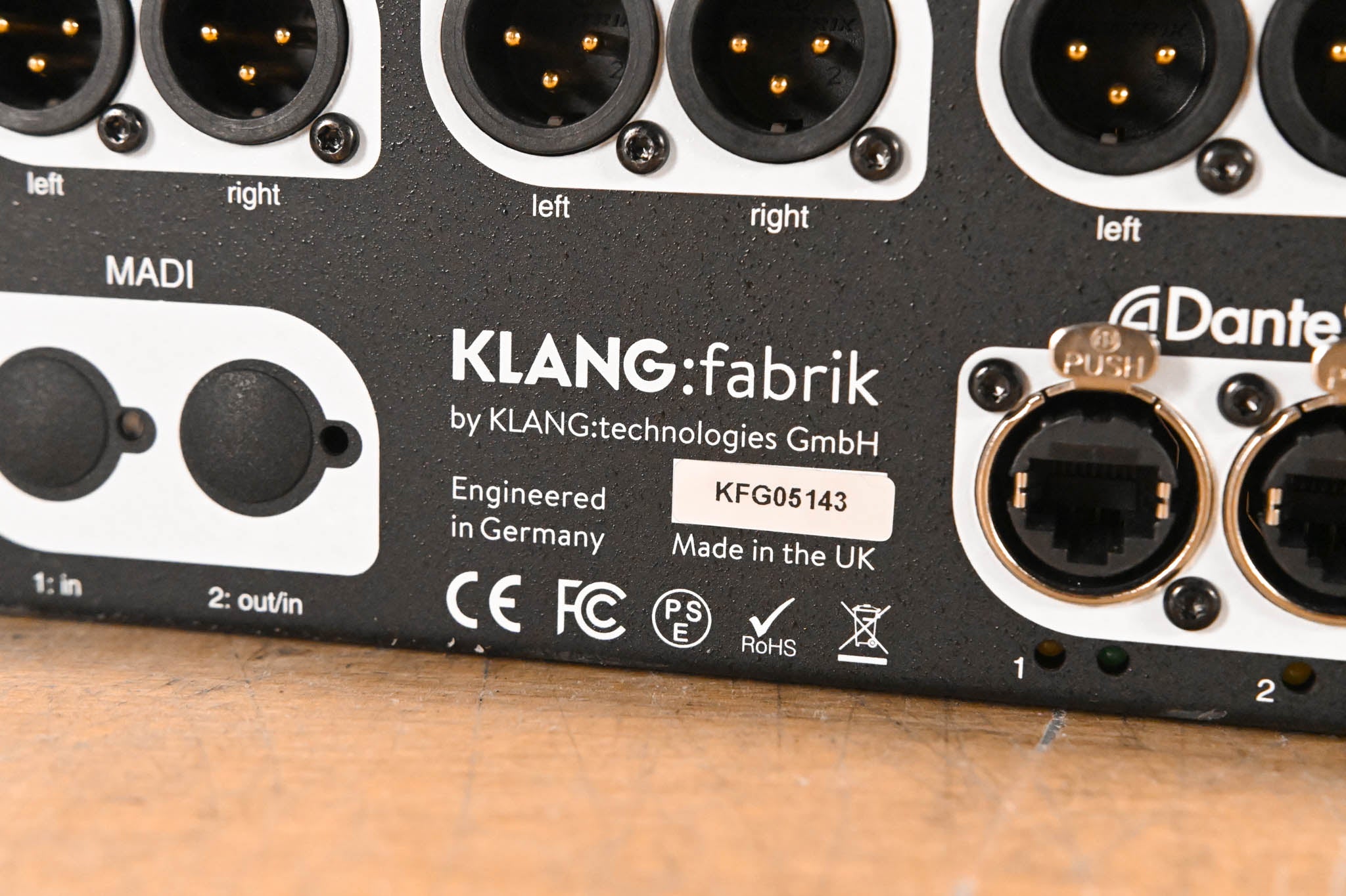 Klang Fabrik 3D In-Ear Monitoring Solution - Dante