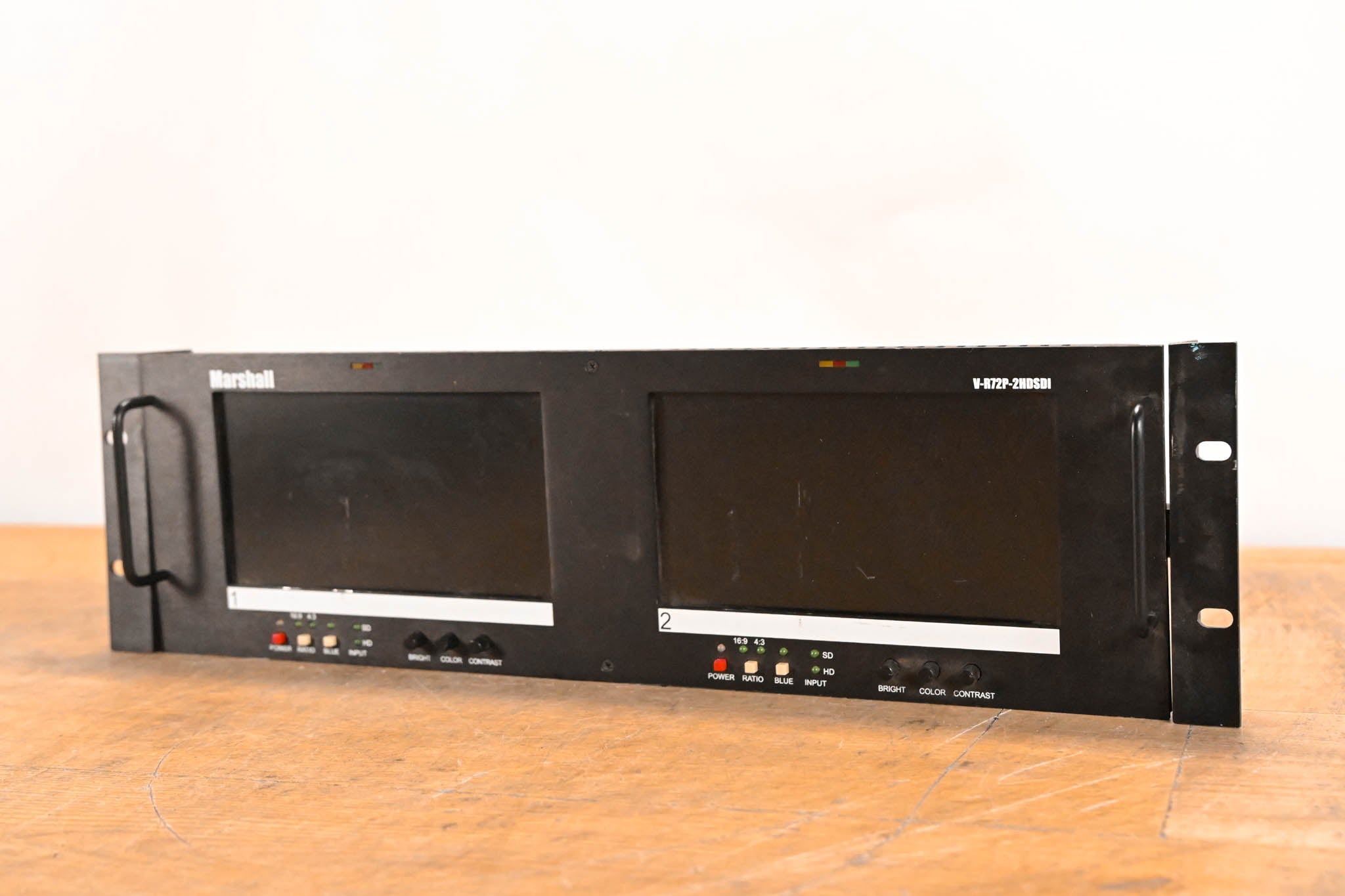 Marshall V-R72P-2HDSDI Dual 7" LCD Monitors (NO POWER SUPPLY)