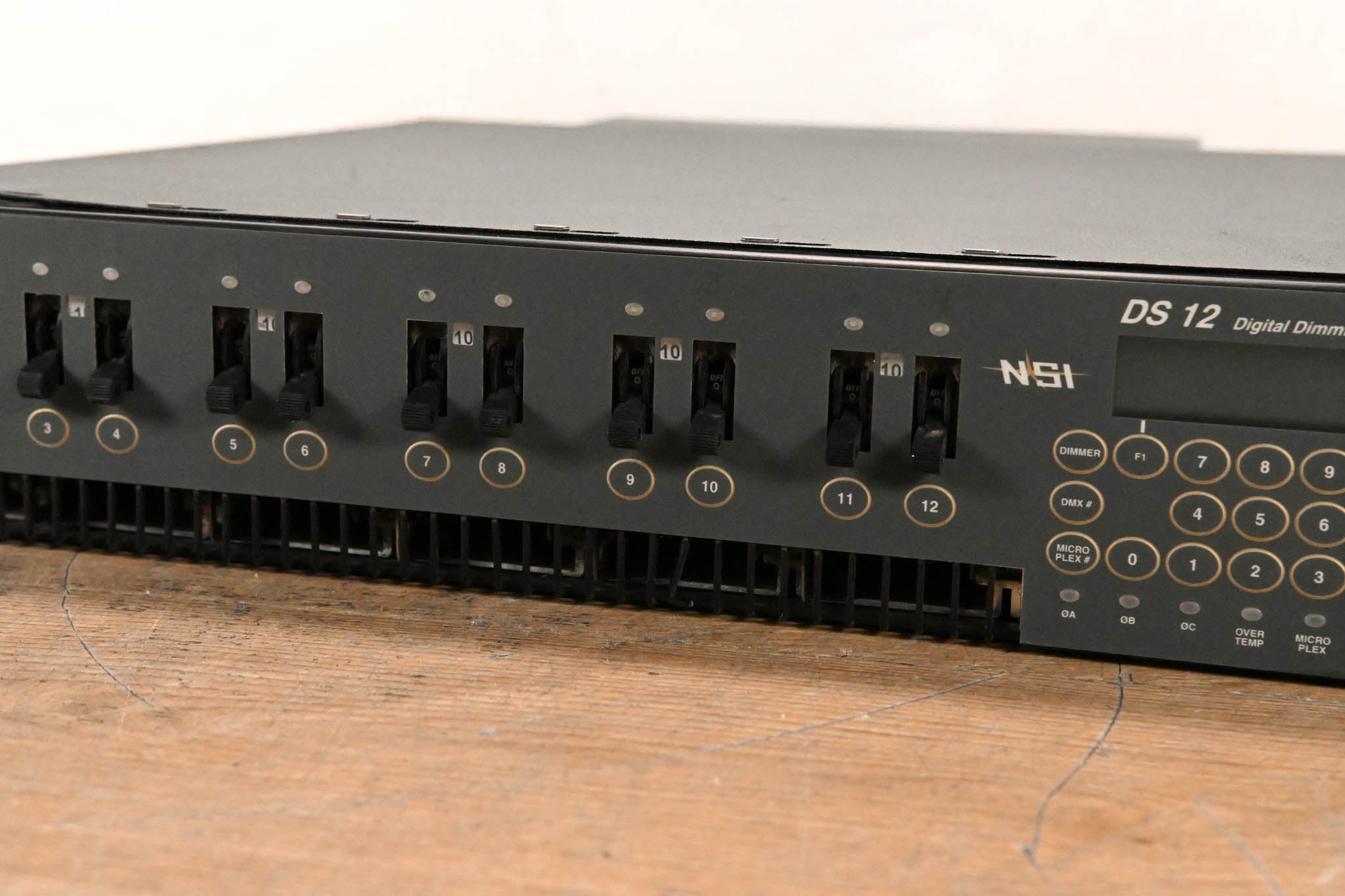 NSI DS 12 12-Channel Dimmer Rack (NO POWER SUPPLY)