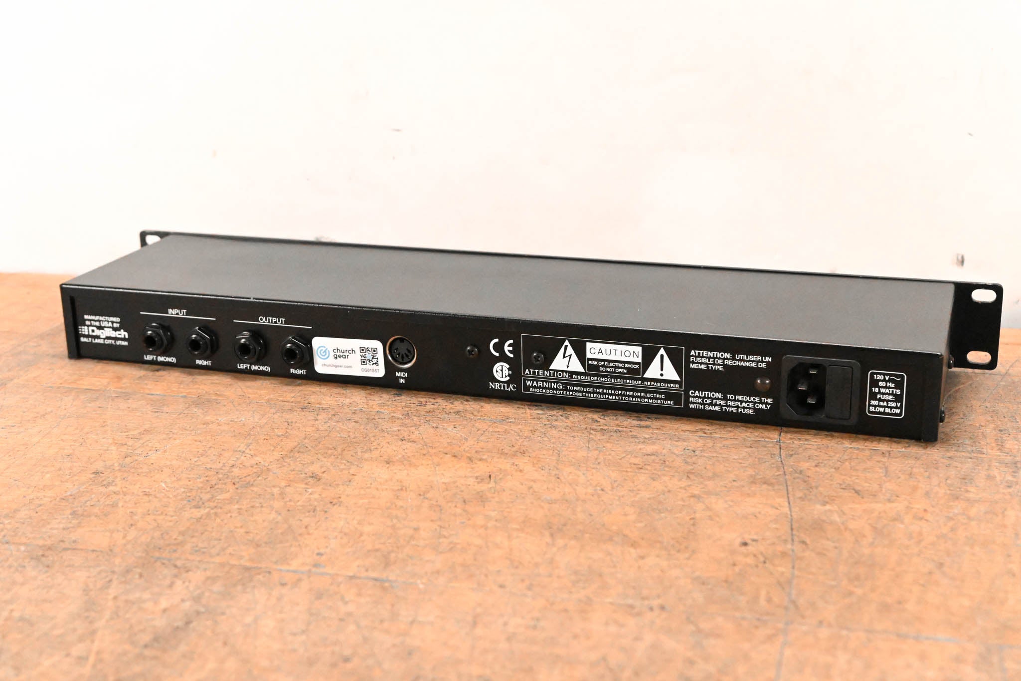 DigiTech Studio Twin Digital Multi Effects Processor