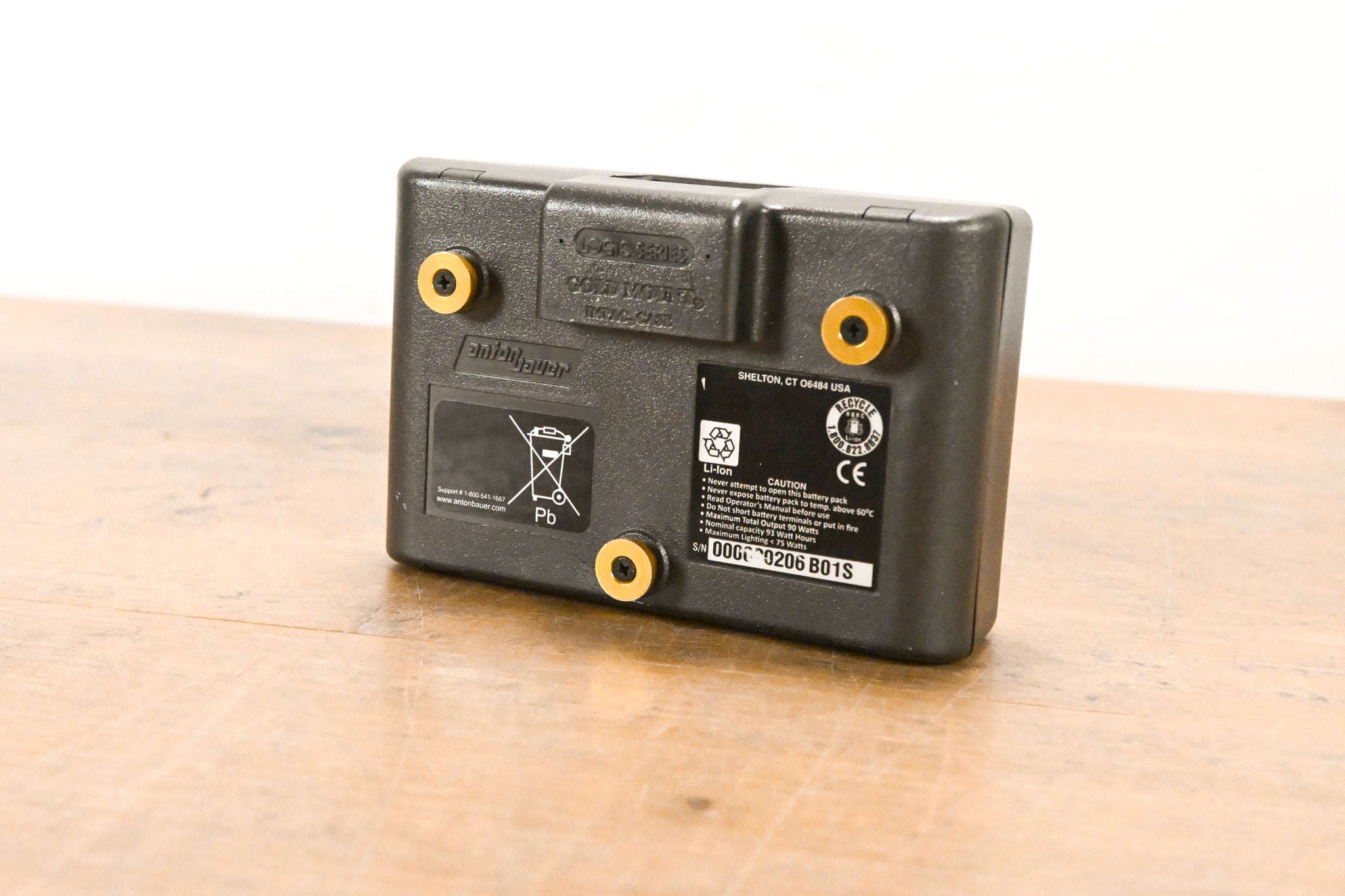 Anton Bauer Dionic Interactive Gold-Mount Battery