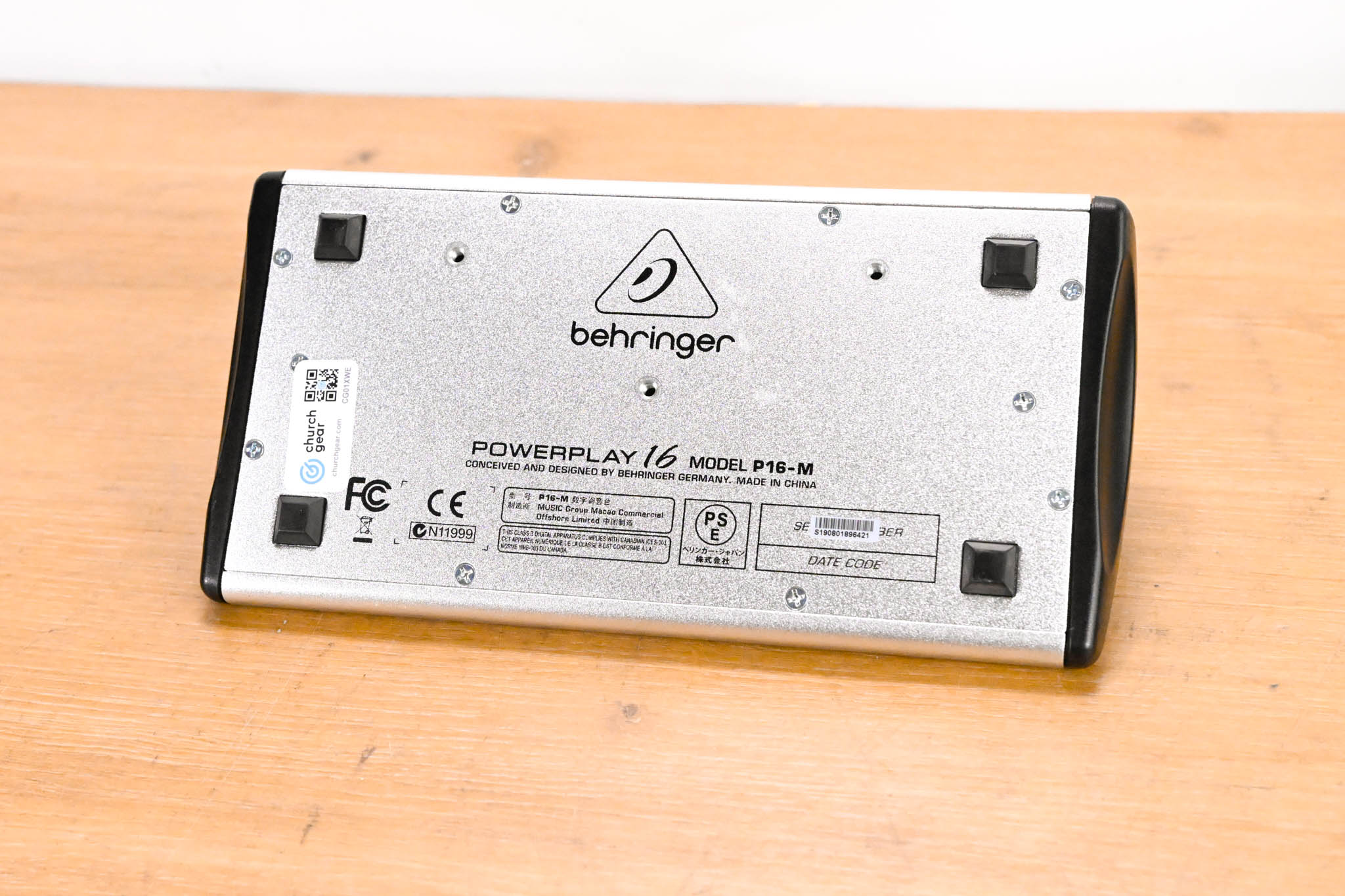 Behringer Powerplay P16-M 16-Channel Digital Personal Mixer