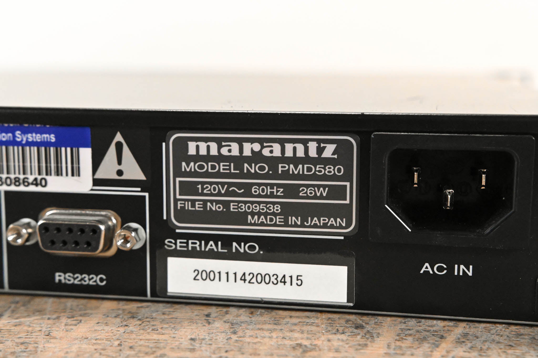 Marantz PMD580 Network Solid State Audio Recorder