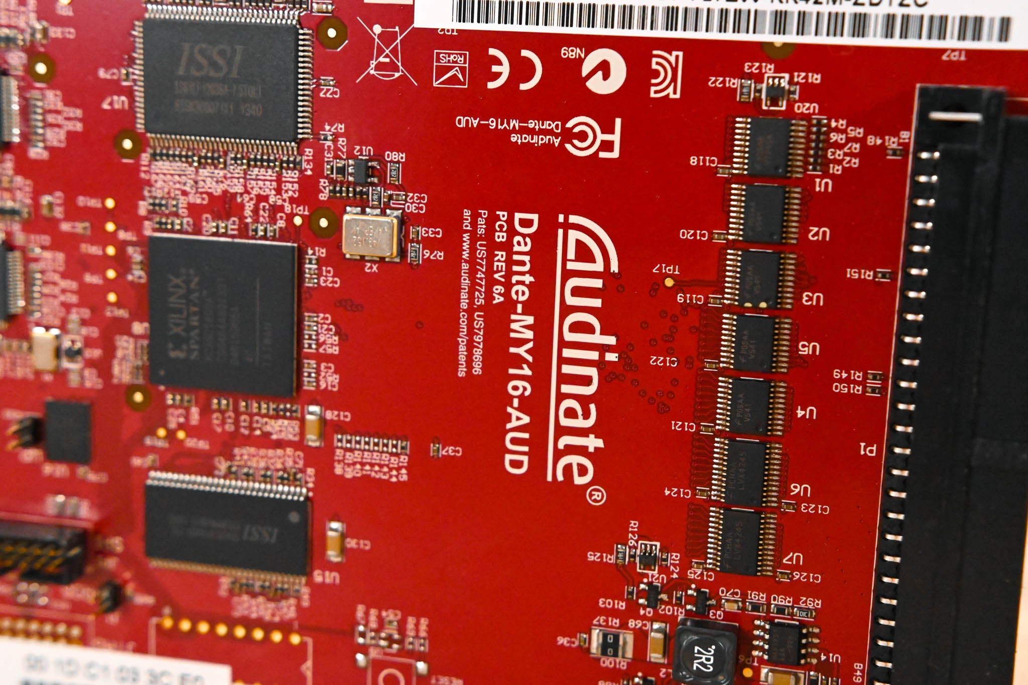 Audinate Dante-MY16-AUD 16-Channel Dante Network I/O Card