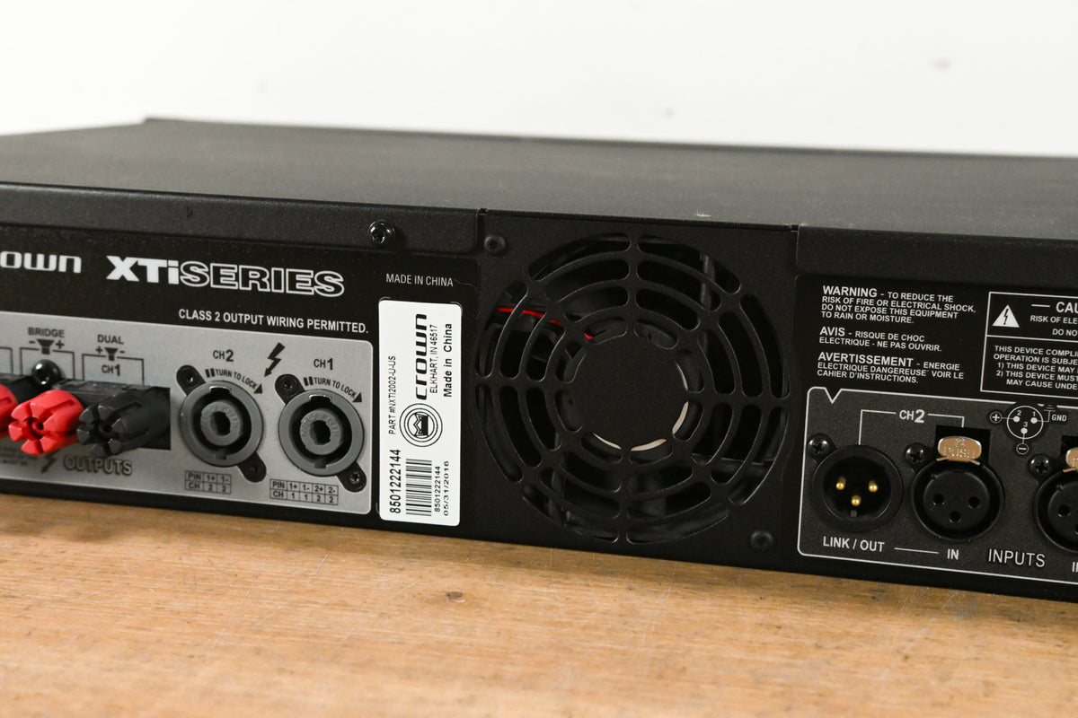 Crown XTi 2002 2-Channel Power Amplifier