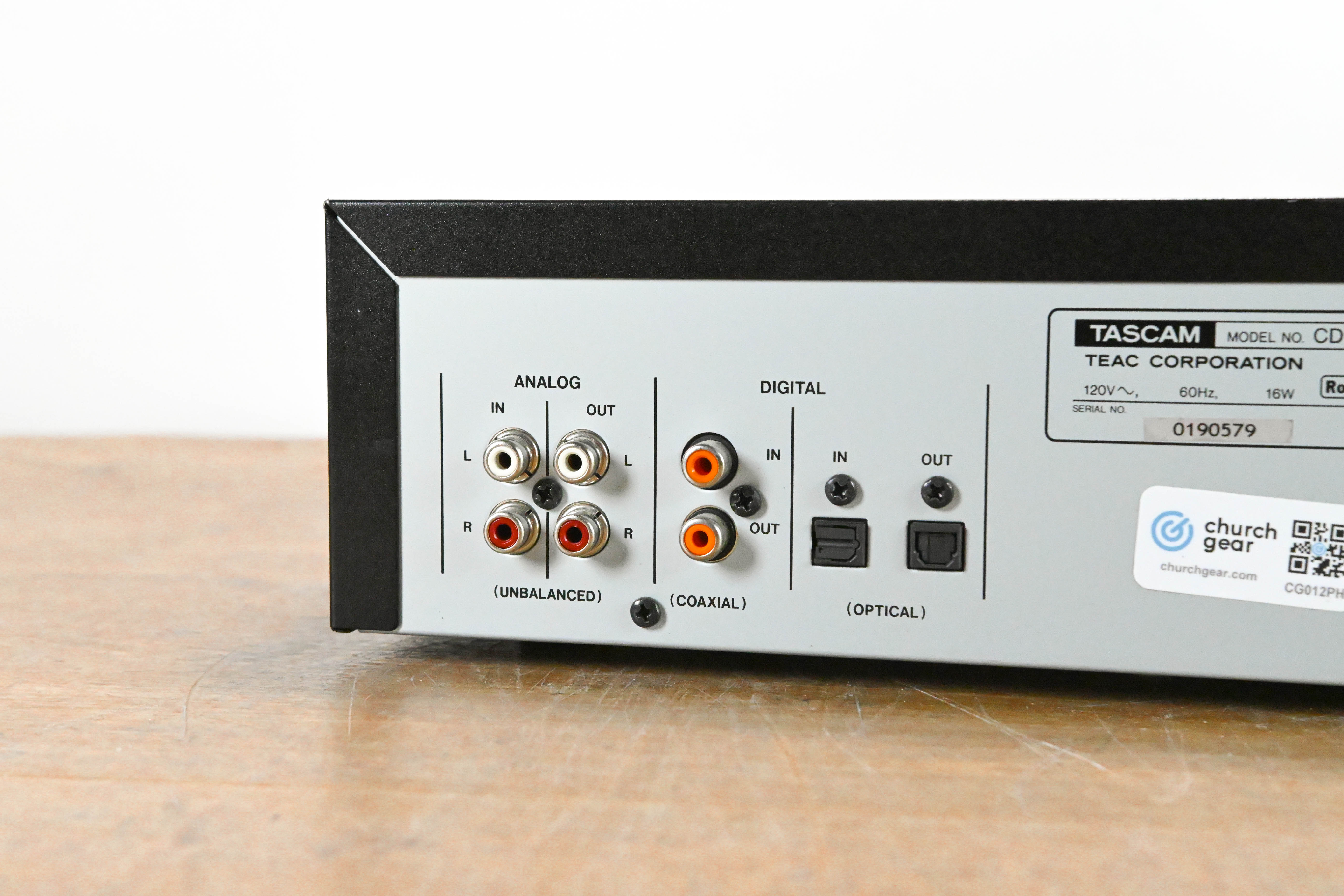 TASCAM CD-RW900 MKII Professional Rack-Mountable CD Recorder/Player