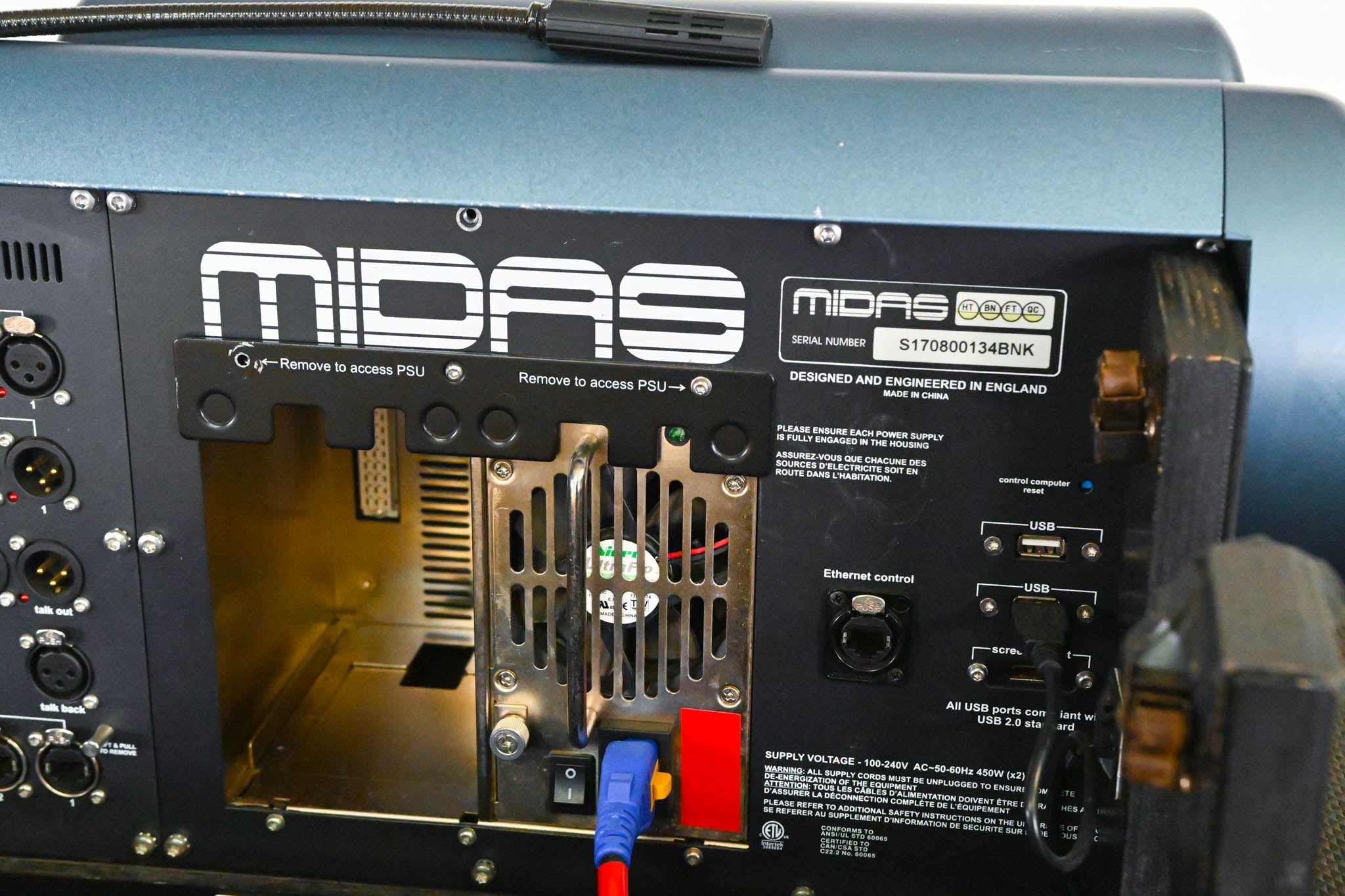 Midas PRO2C Live Digital Audio Mixing Console with Road Case