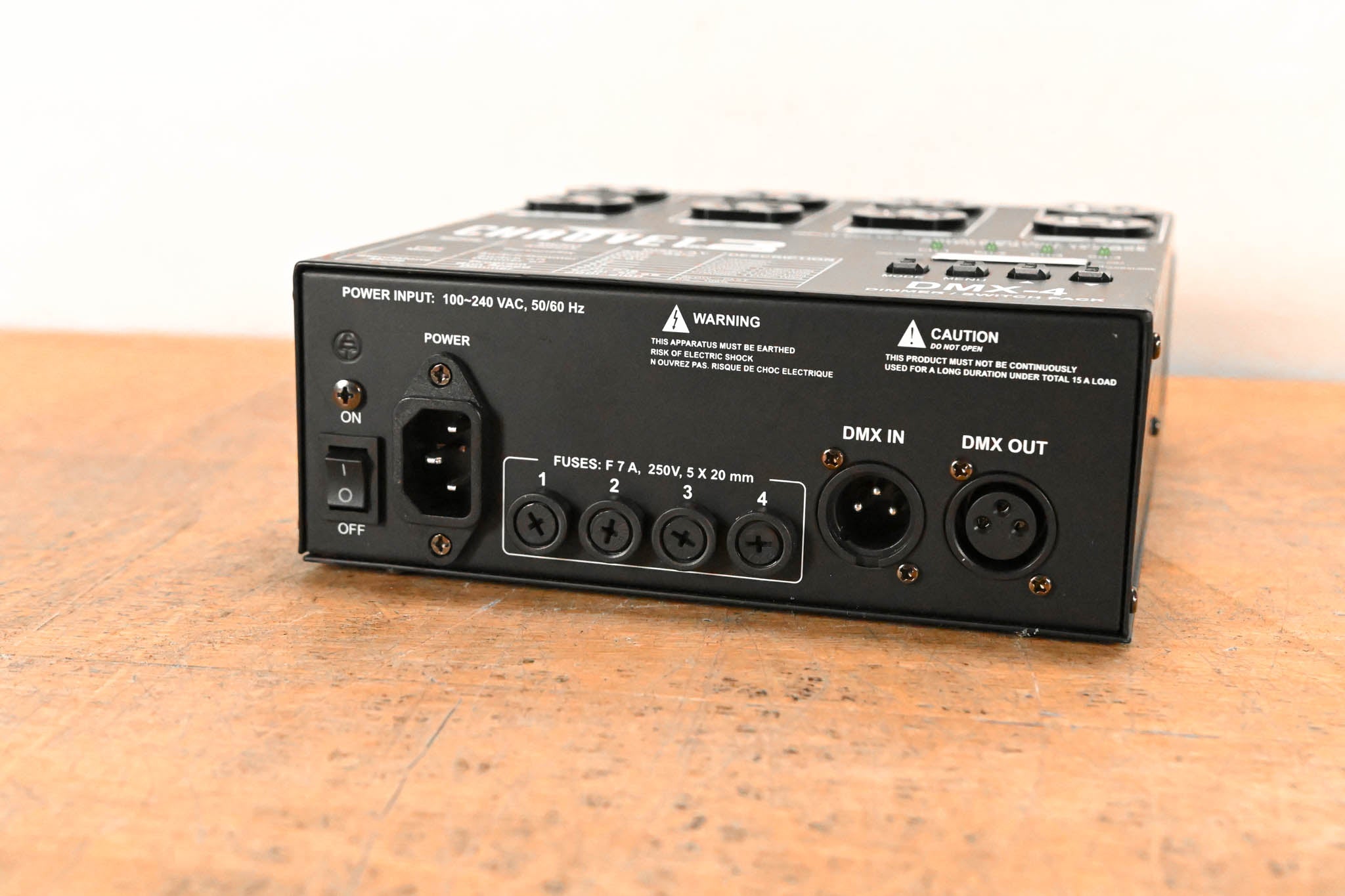 Chauvet DMX-4 4-Channel DMX Dimmer/Relay Pack