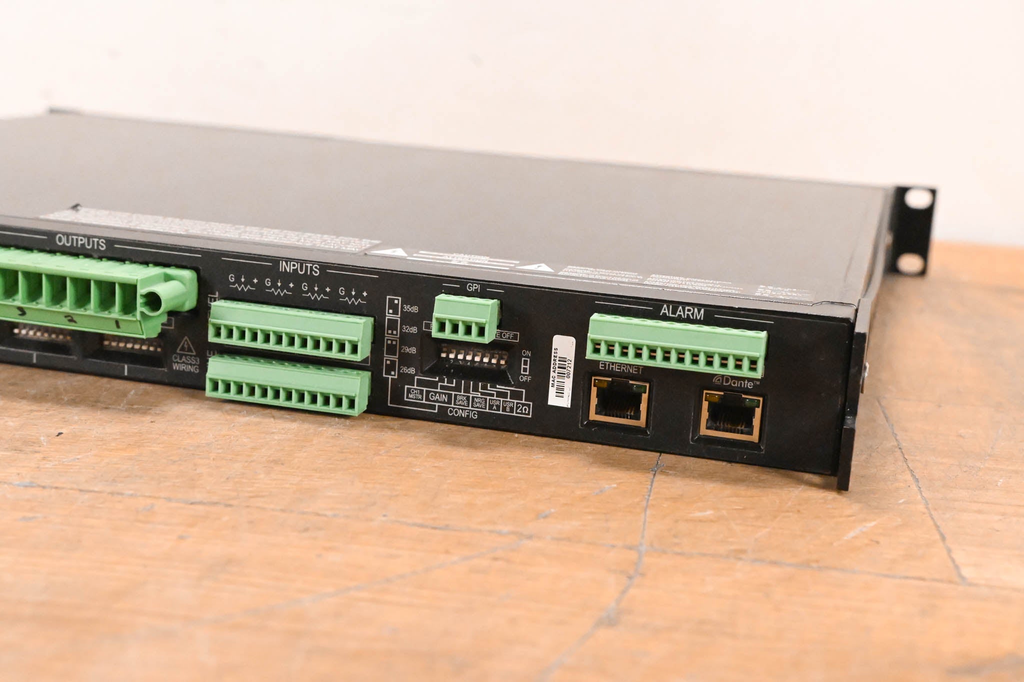 Void Bias Q2 4-Channel DSP Power Amplifier w/ Dante