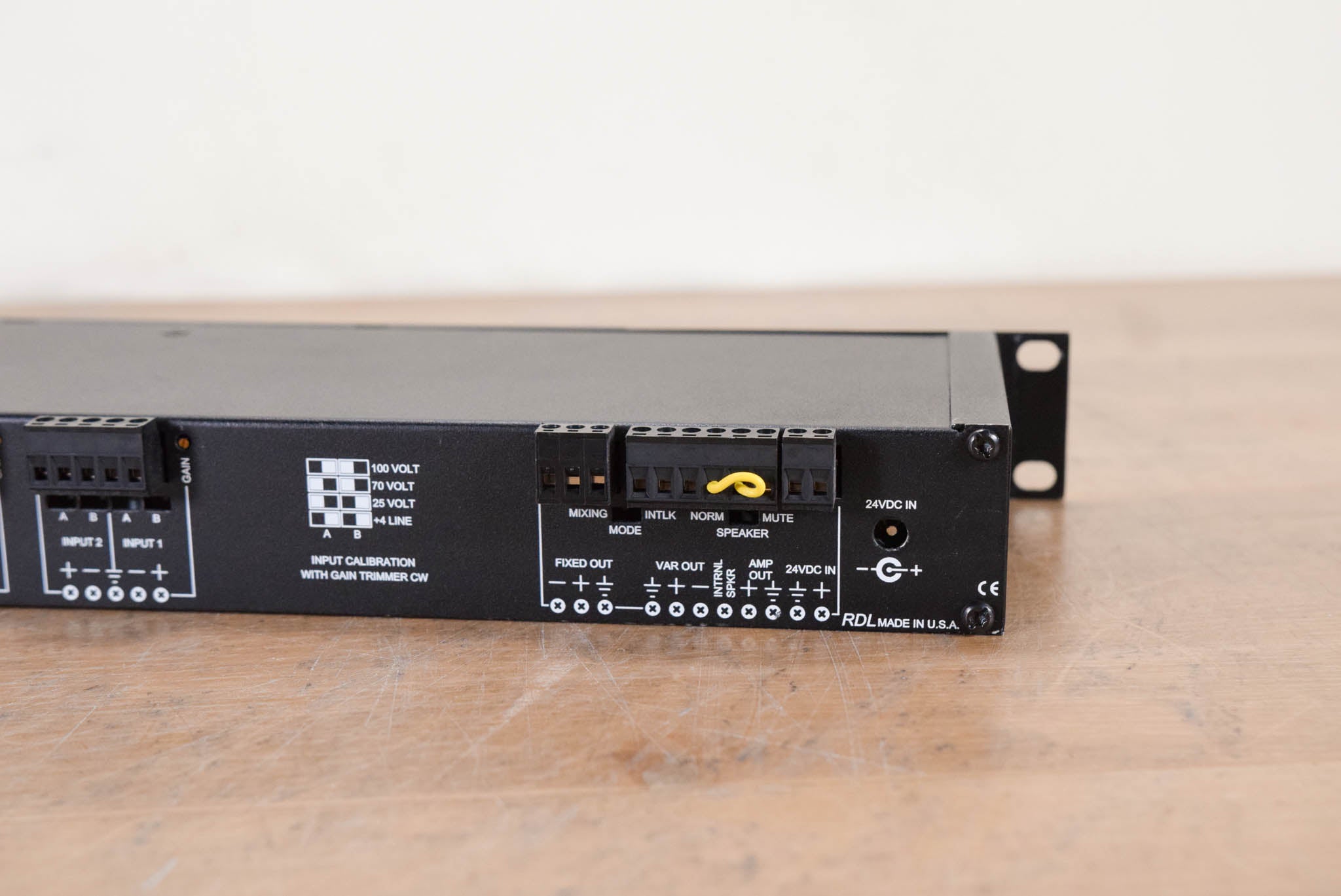 RDL RM-MP12A 12-Channel Audio Monitor Panel