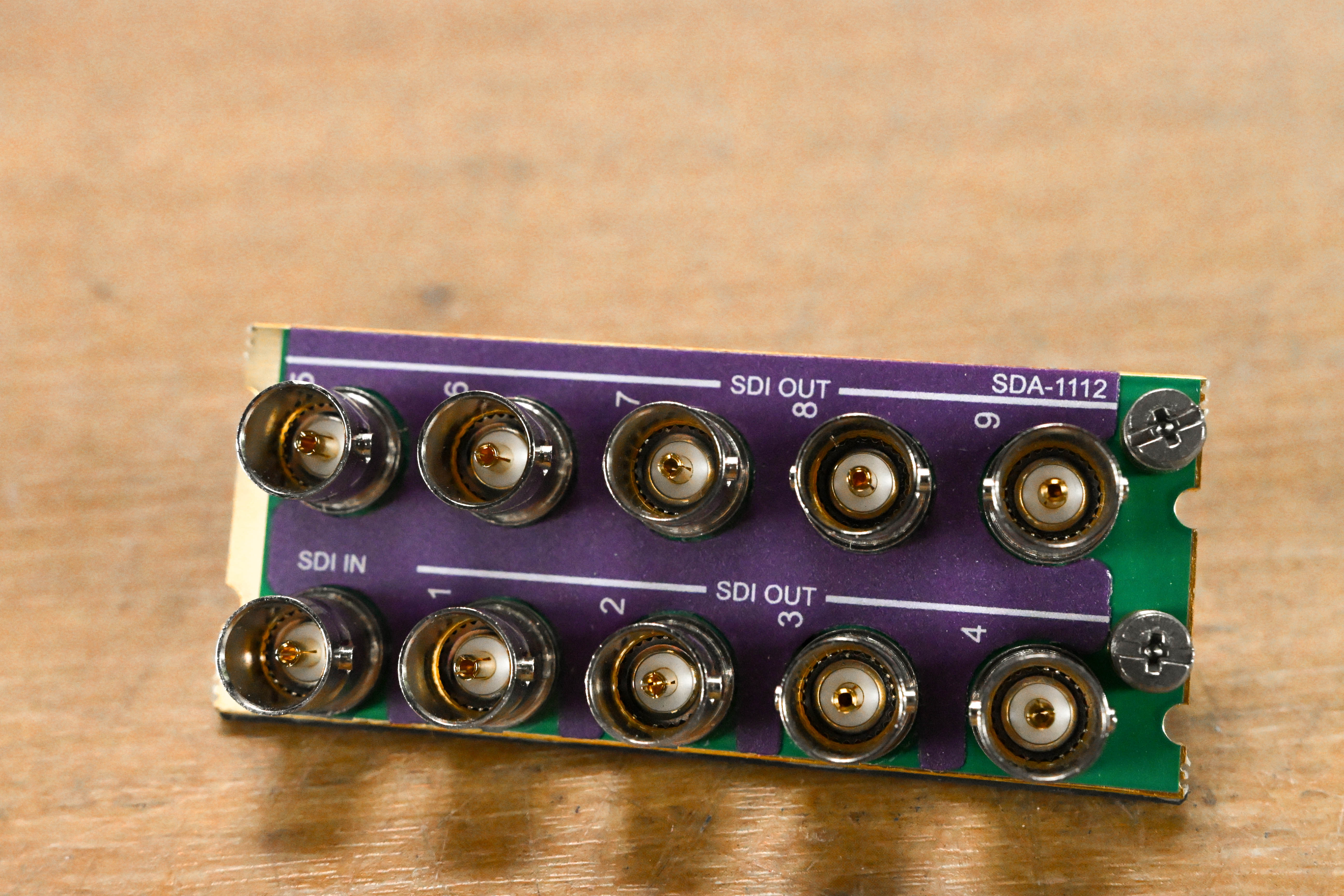 Miranda SDA-1112 Rear I/O Module for Densité Frame