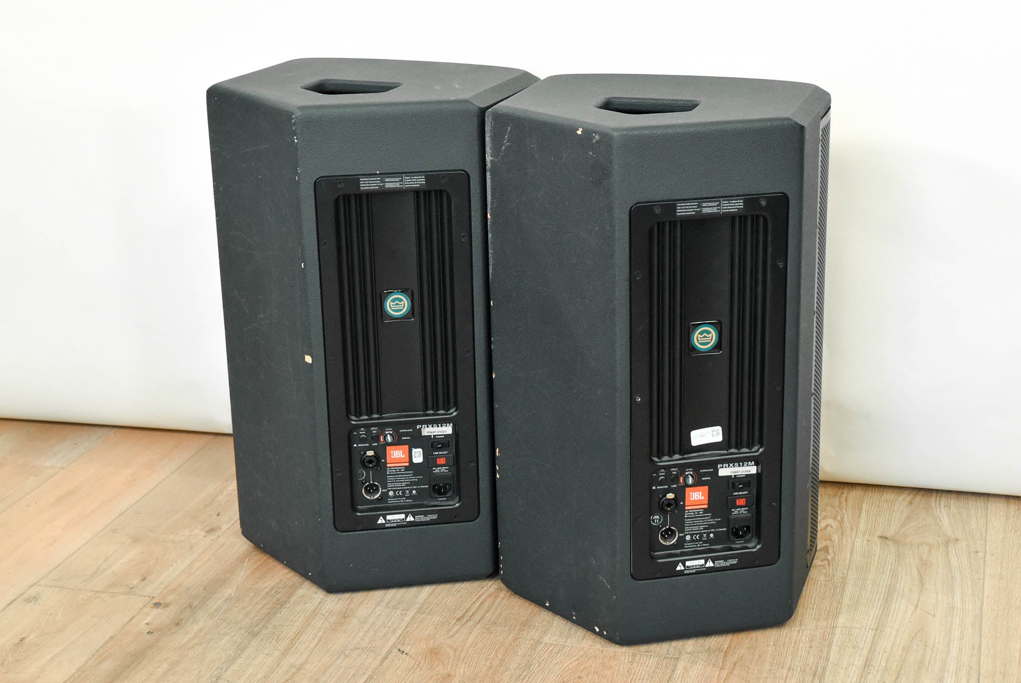 JBL PRX512M 12" 2-Way Active Loudspeaker System (PAIR)