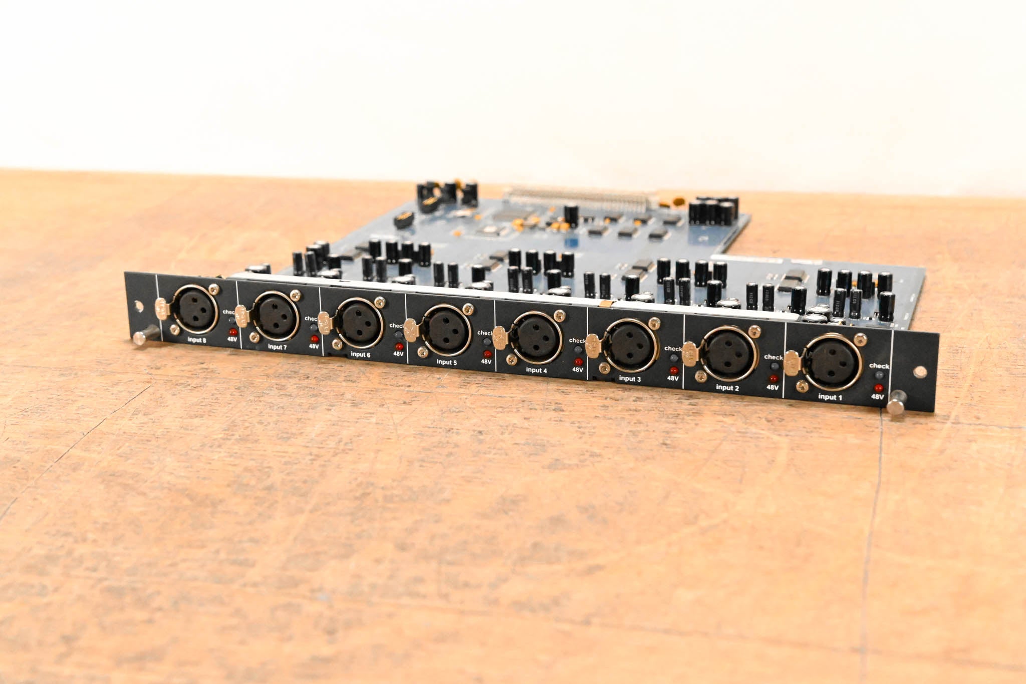 Midas DL441 8 Analog Mic/Line Input Card with Midas Microphone Preamps