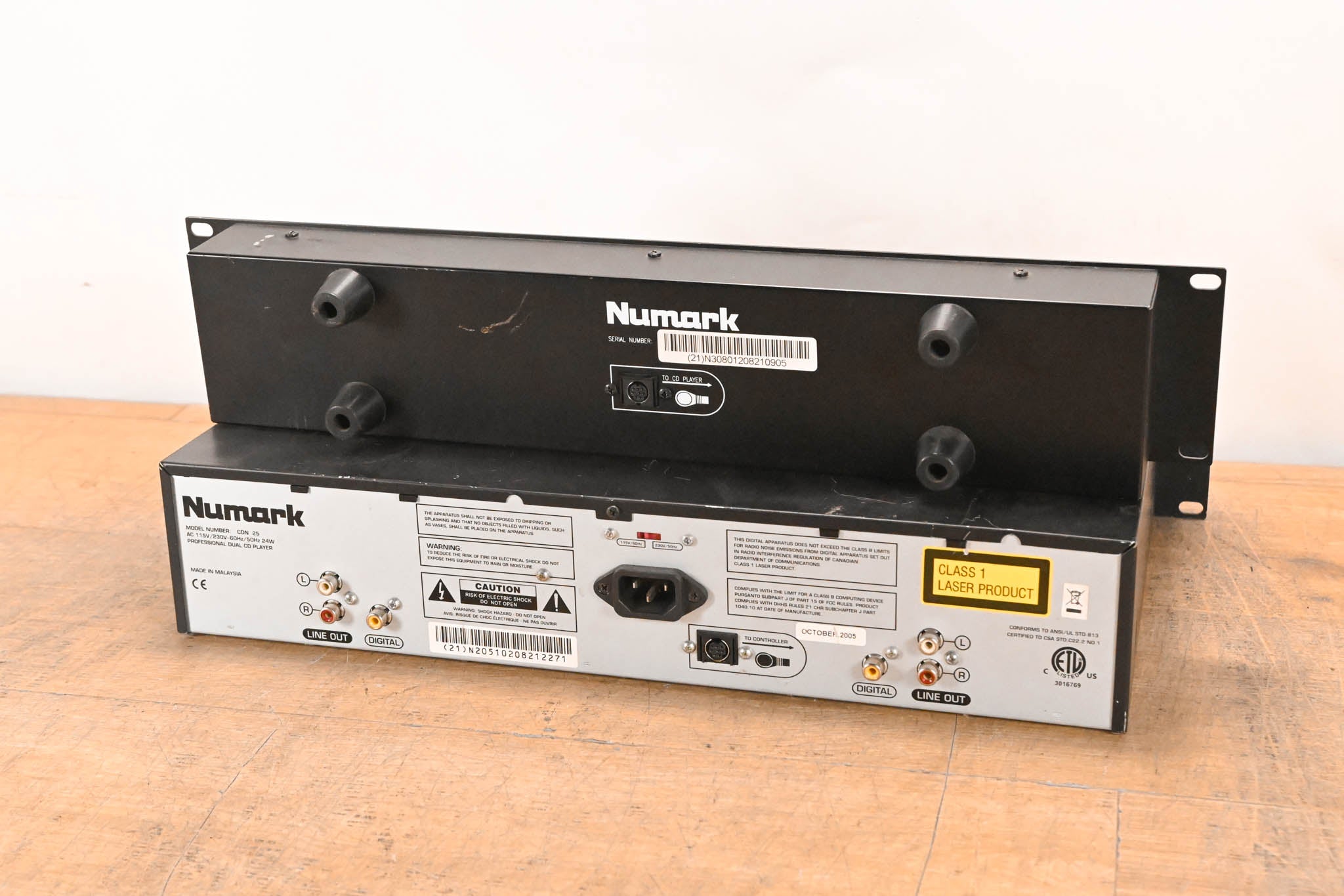 Numark CDN25 Professional Dual CD Player with Controller