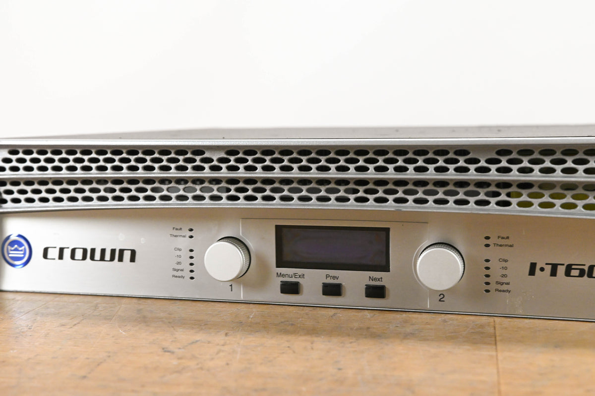 Crown I-Tech 6000 2-Channel Power Amplifier