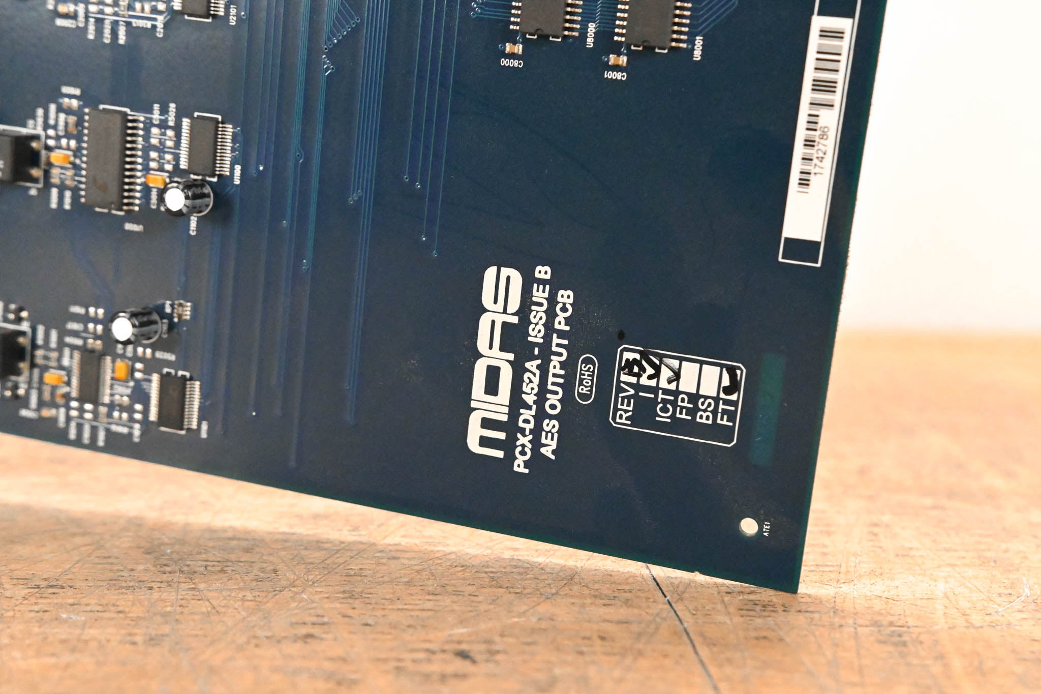 Midas DL452 AES3 Digital 8 Input, 8 Output Card