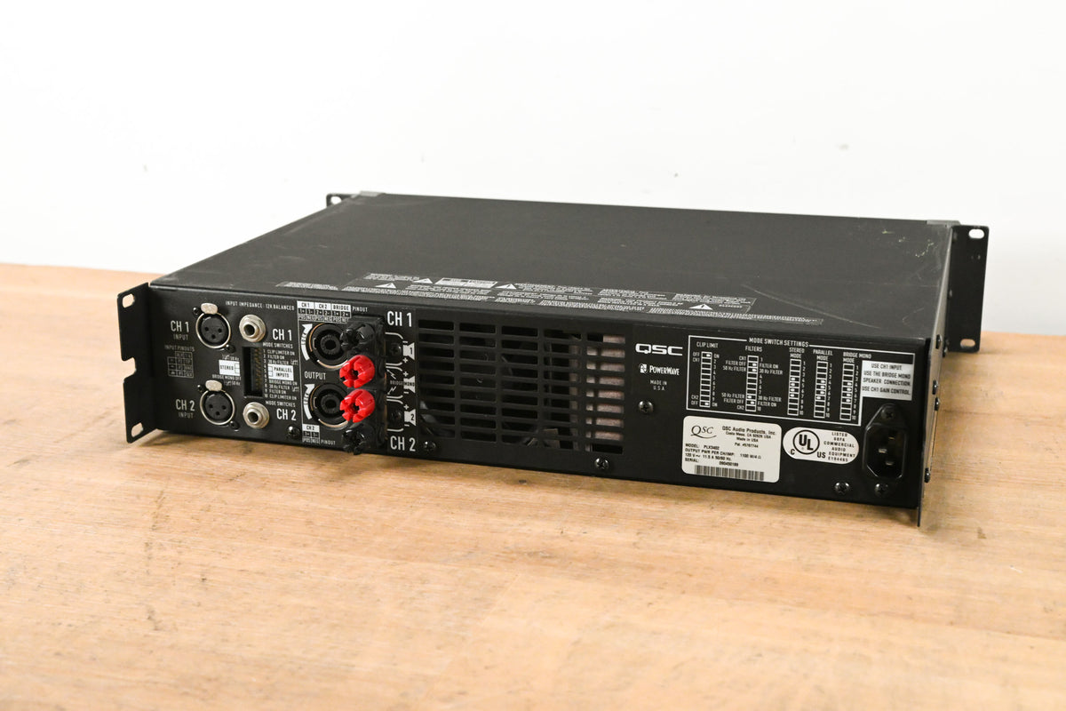QSC PLX3402 2-Channel Power Amplifier